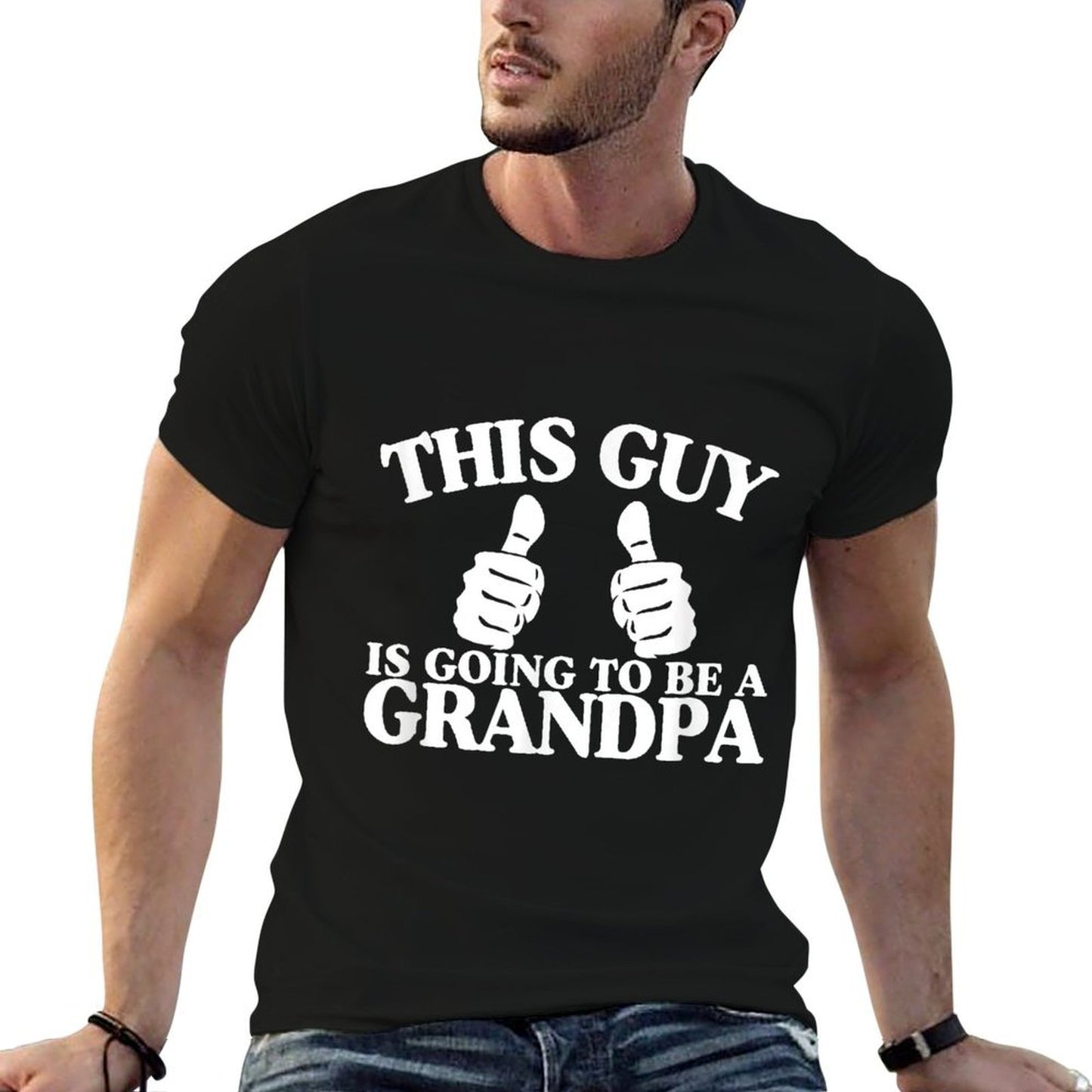 This Guy Is Going to Be A Grandpa Pregnancy Announcement  Stretchy T-Shirt
