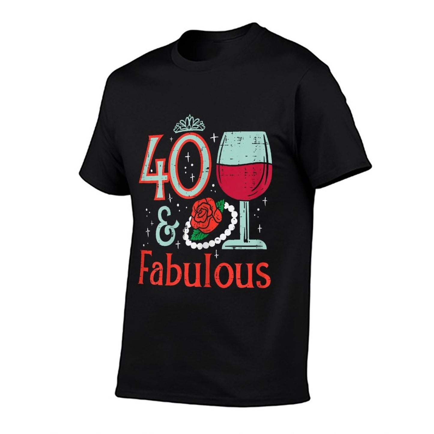 40 & Fabulous Forty 40th Birthday Party 40 Years Bday Women  Classic T-Shirt