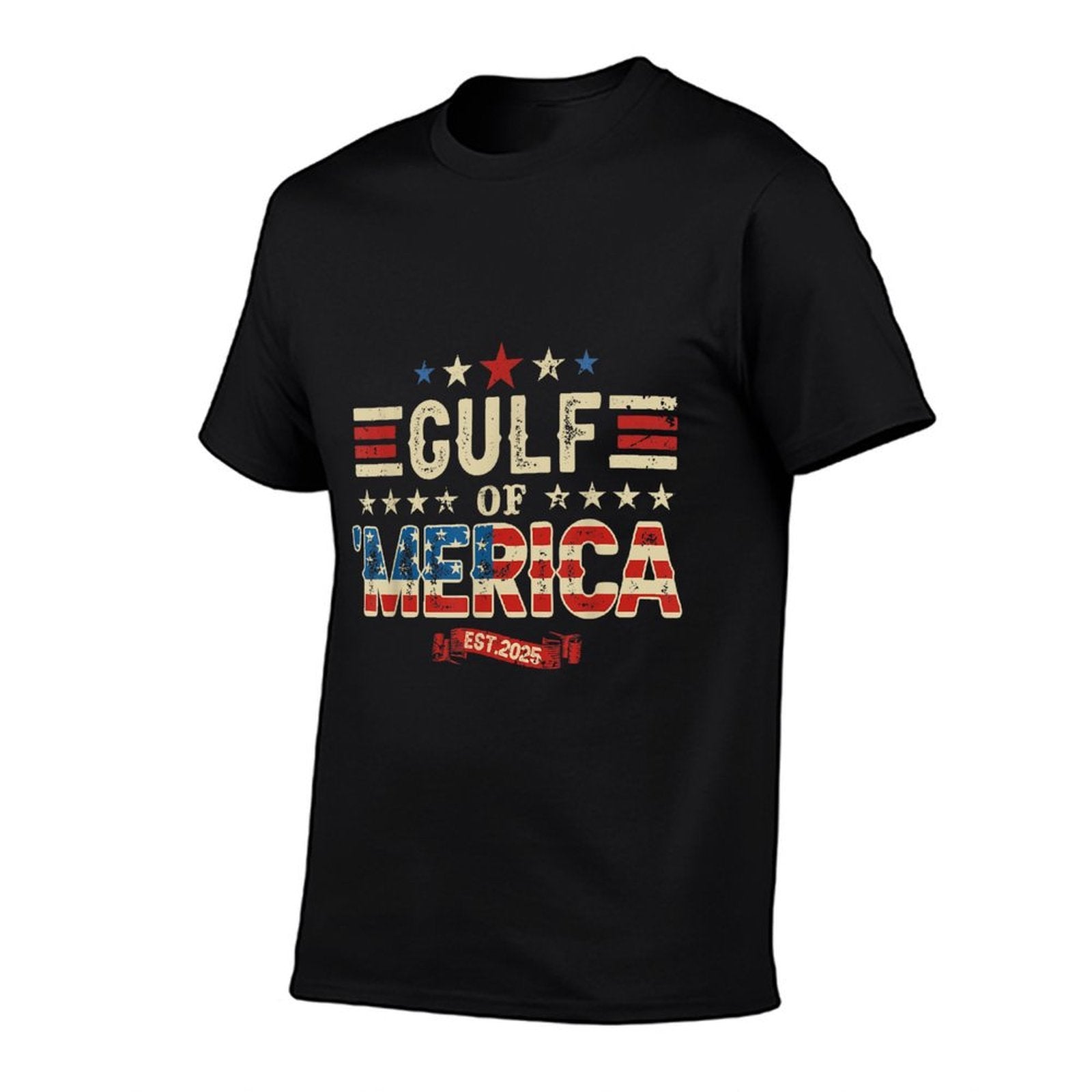 Gulf of 'Merica US Patriotic 2025  Durable T-Shirt