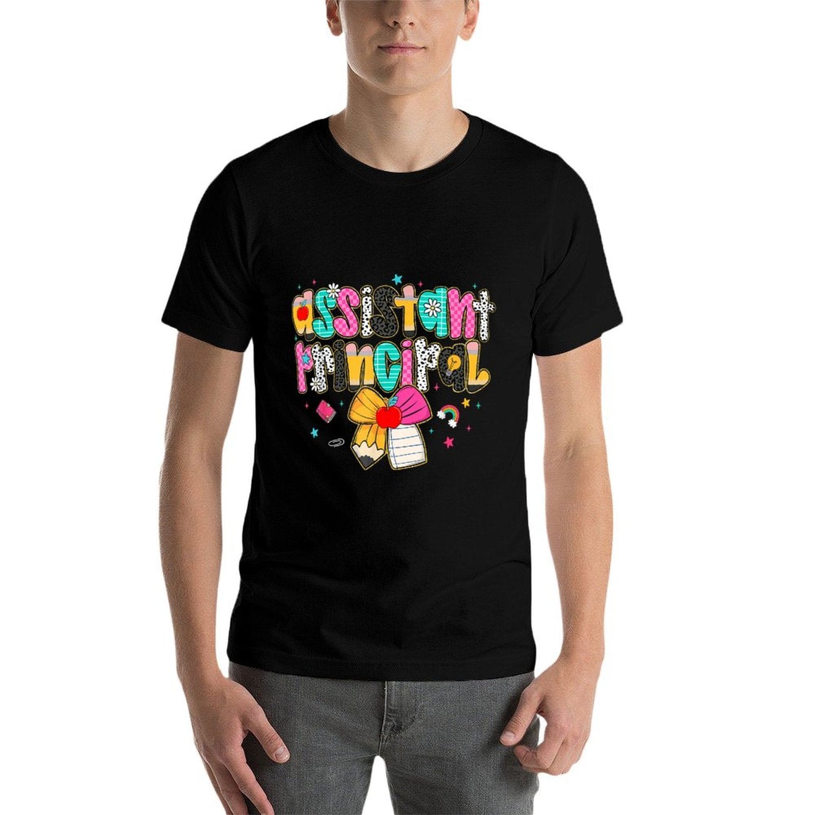 Assistant Principal Happy First Day Of School Back To School  Lightweight T-Shirt
