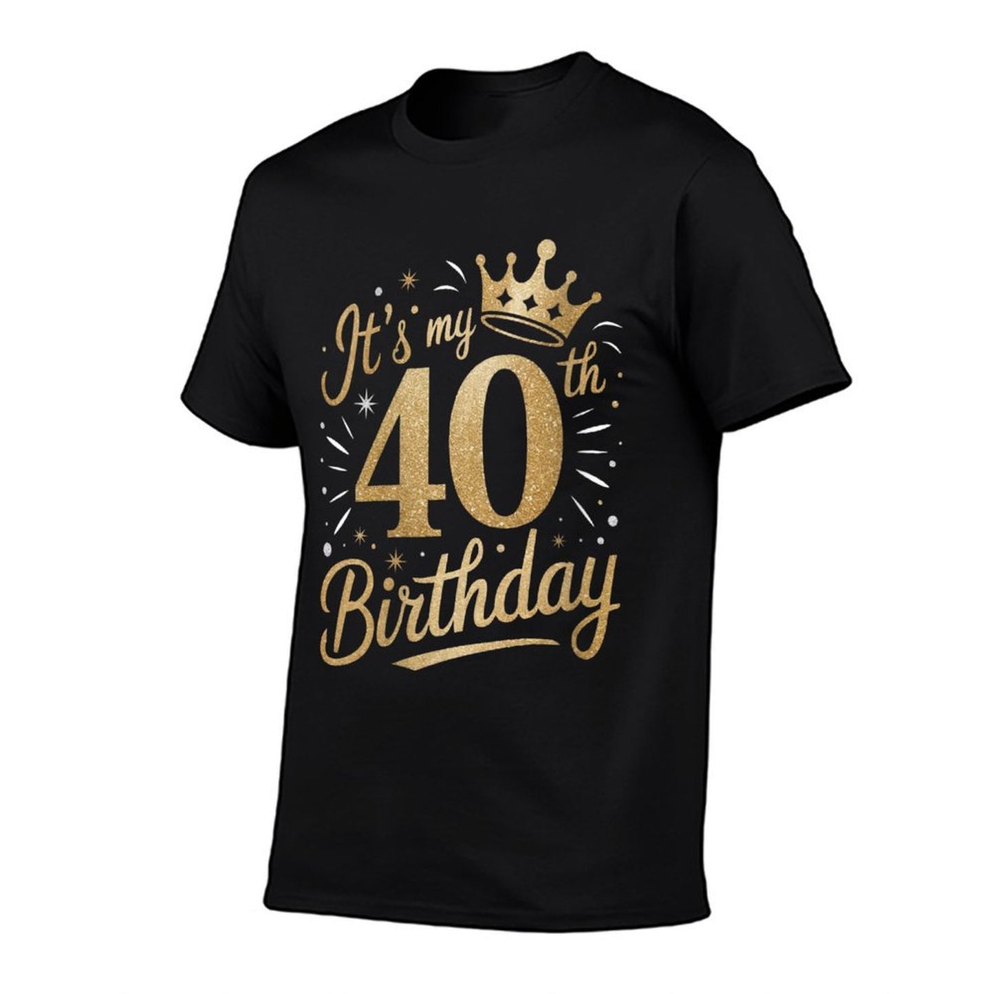 Womens Funny It's My 40th Birthday For Women 40 Year 40th Birthday Cotton T-Shirt