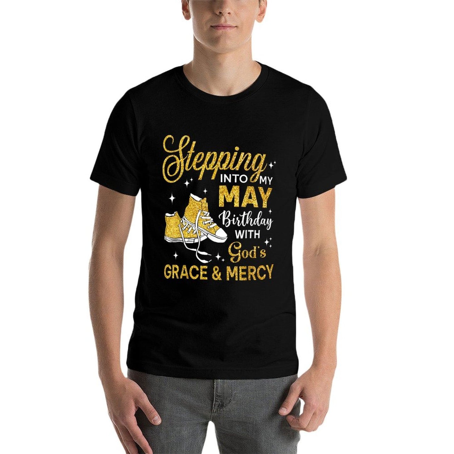 Stepping Into My May Birthday Women Girl Shoes Vintage-inspired T-Shirt