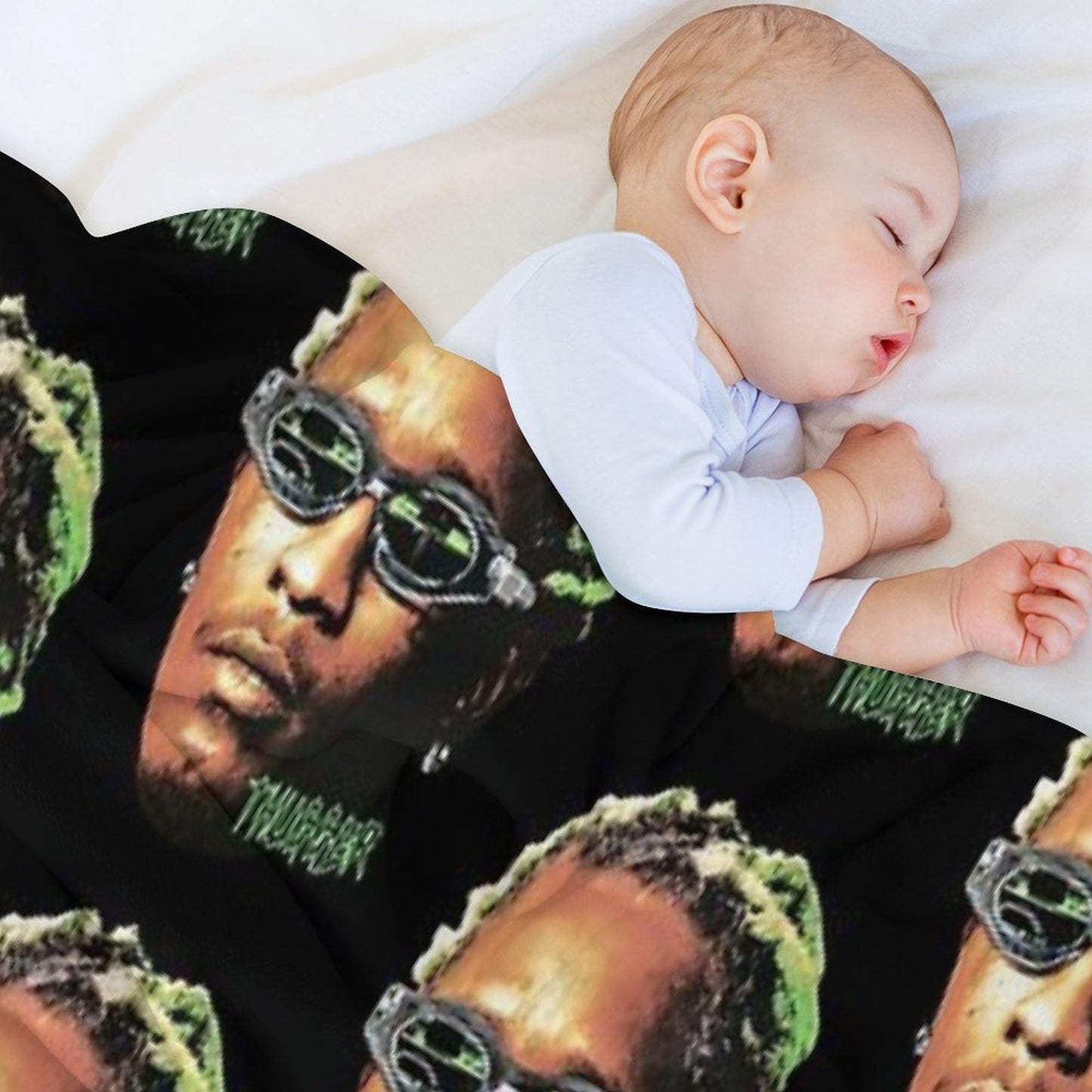 Young Thug Rapper Vintage Quick-dry Throw Blanket