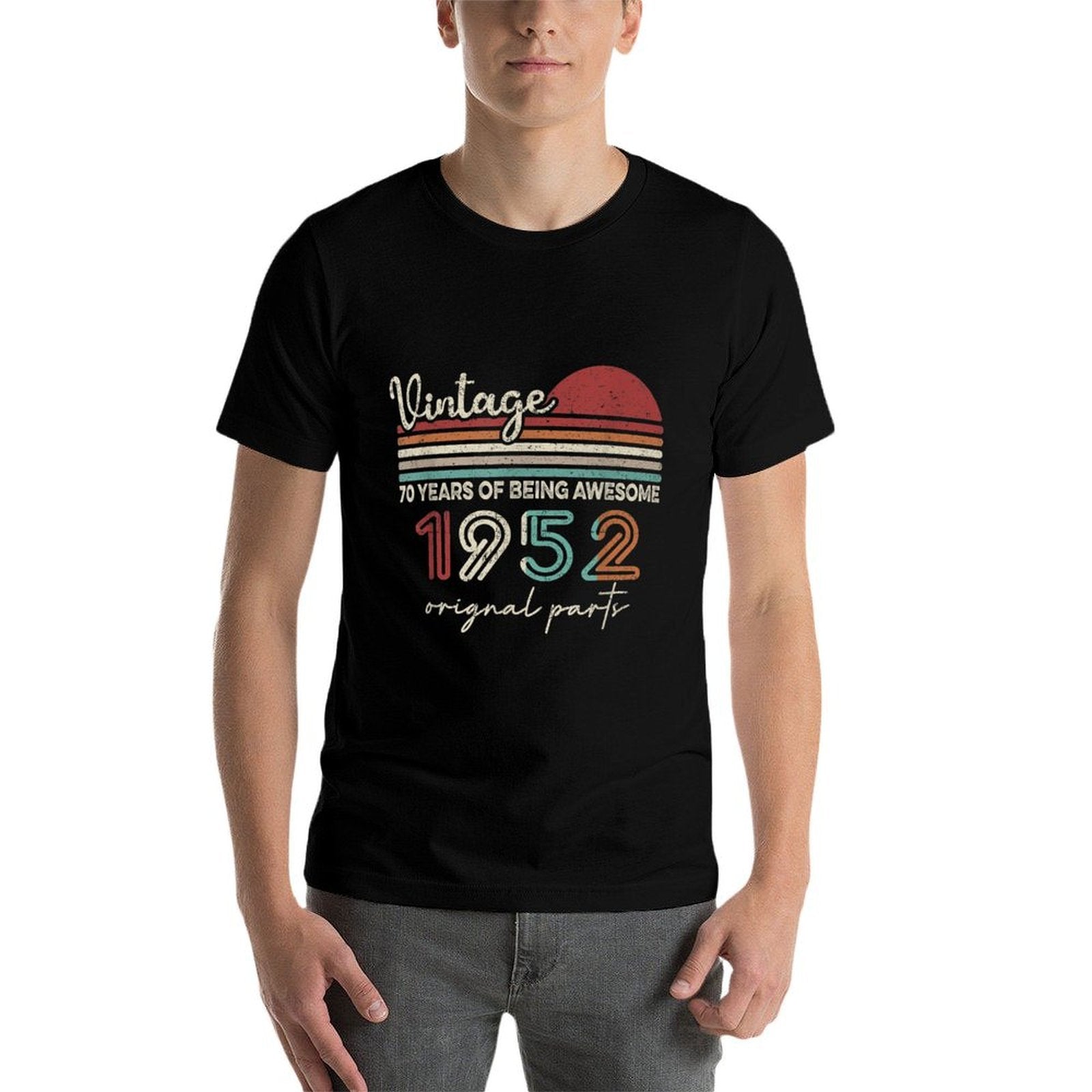 70 Year Old Gifts Vintage 1952 Limited Edition 70th Birthday  Soft T-Shirt