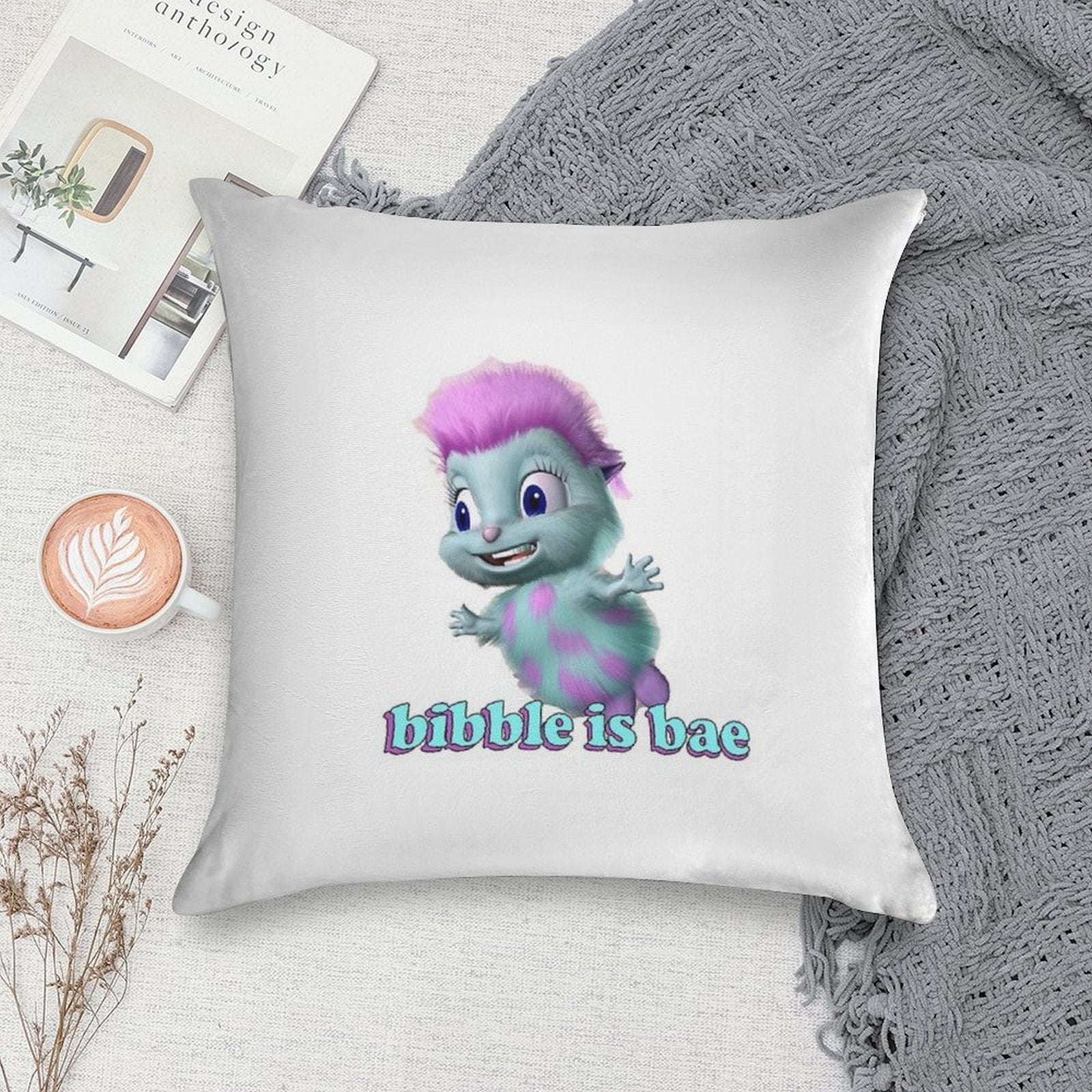 Bibble Is Bae – fairytopia Soft Style Accent Throw Pillow
