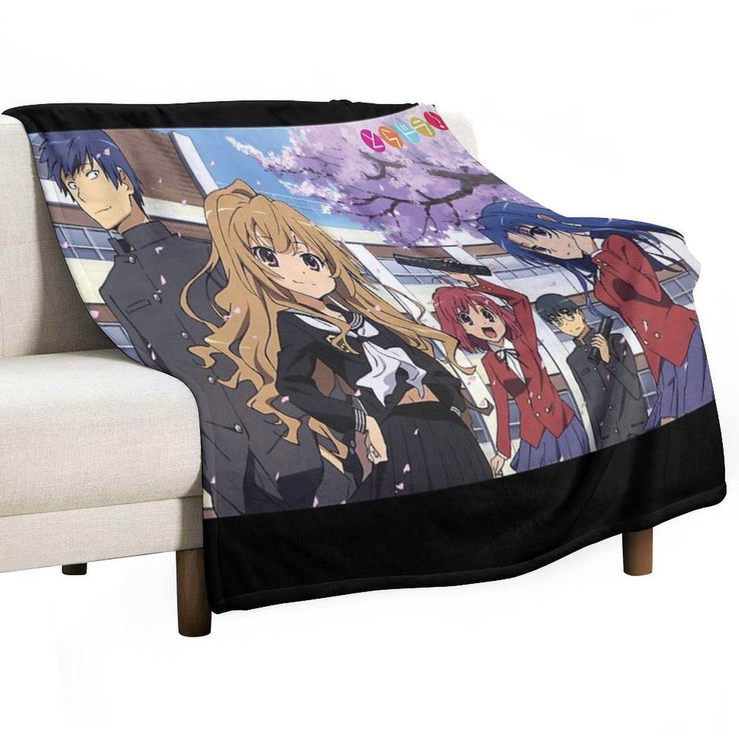 Toradora Eco-conscious Throw Blanket