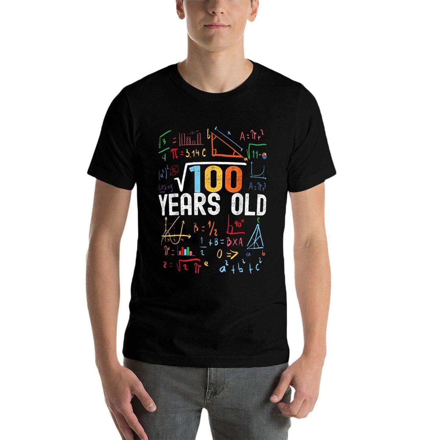 Square Root Of 100 10th Birthday 10 Years Old Birthday Relaxed-fit T-Shirt