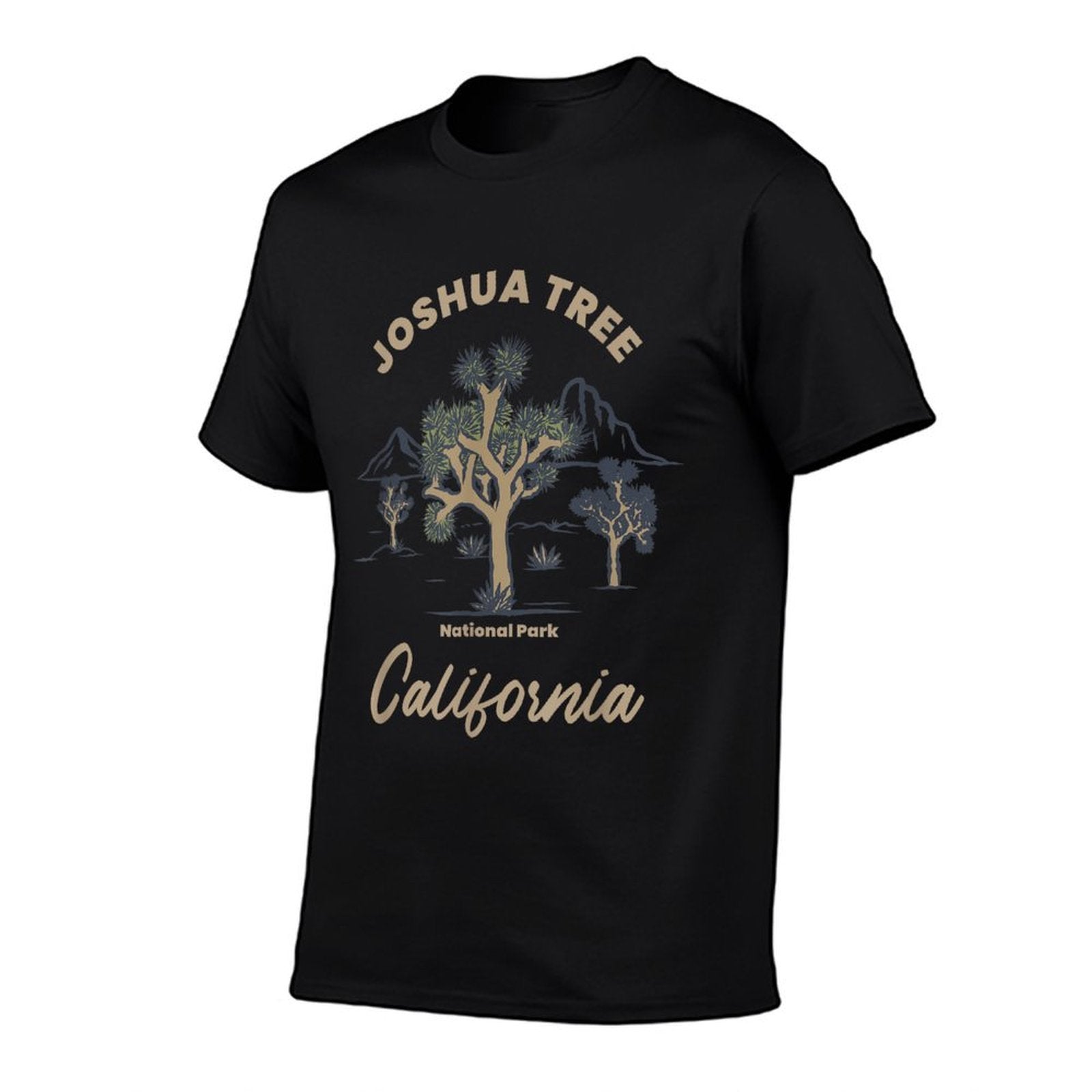 Joshua Tree National Park California Desert Landscape  Relaxed-fit T-Shirt