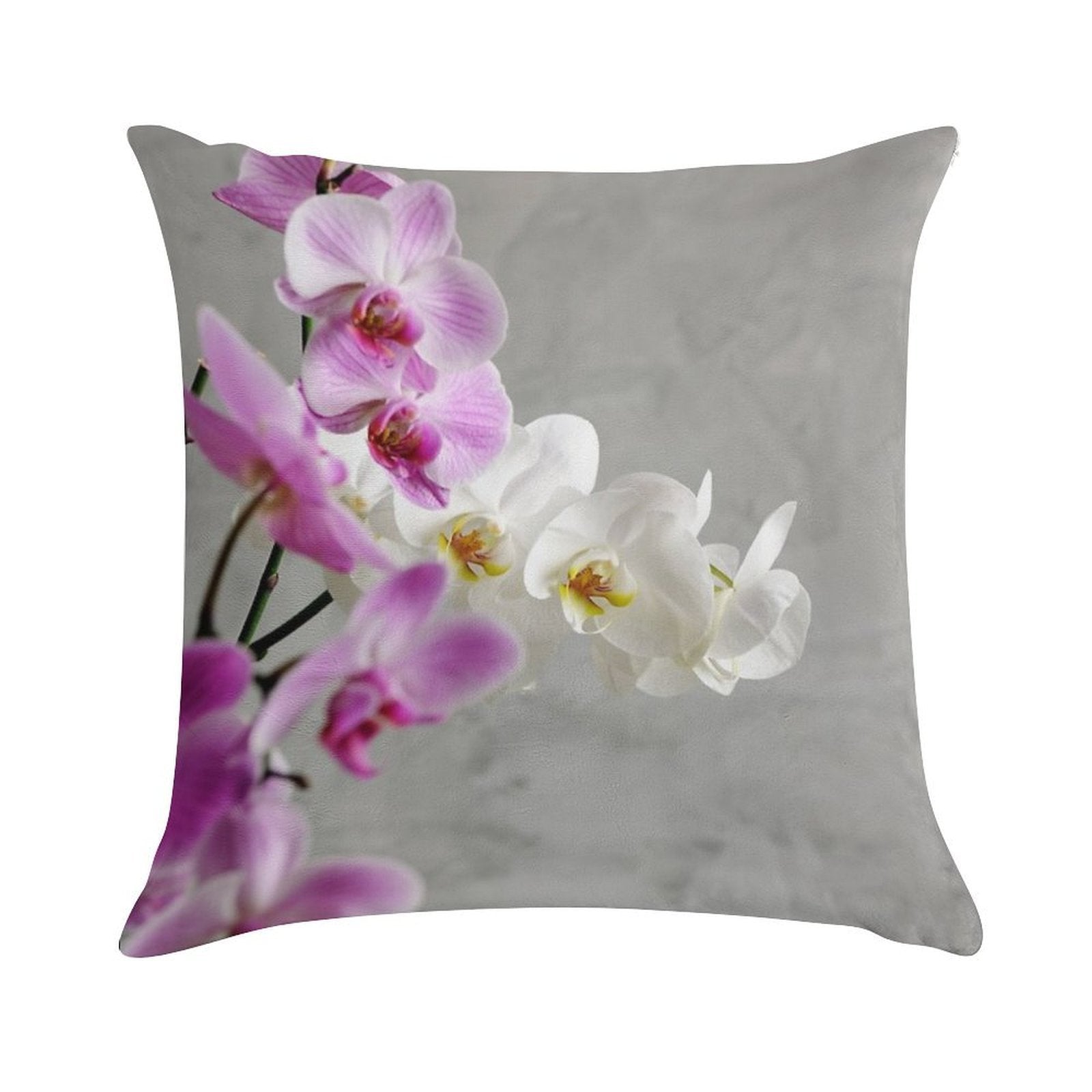 Beautiful Orchids Soft Style Accent Throw Pillow