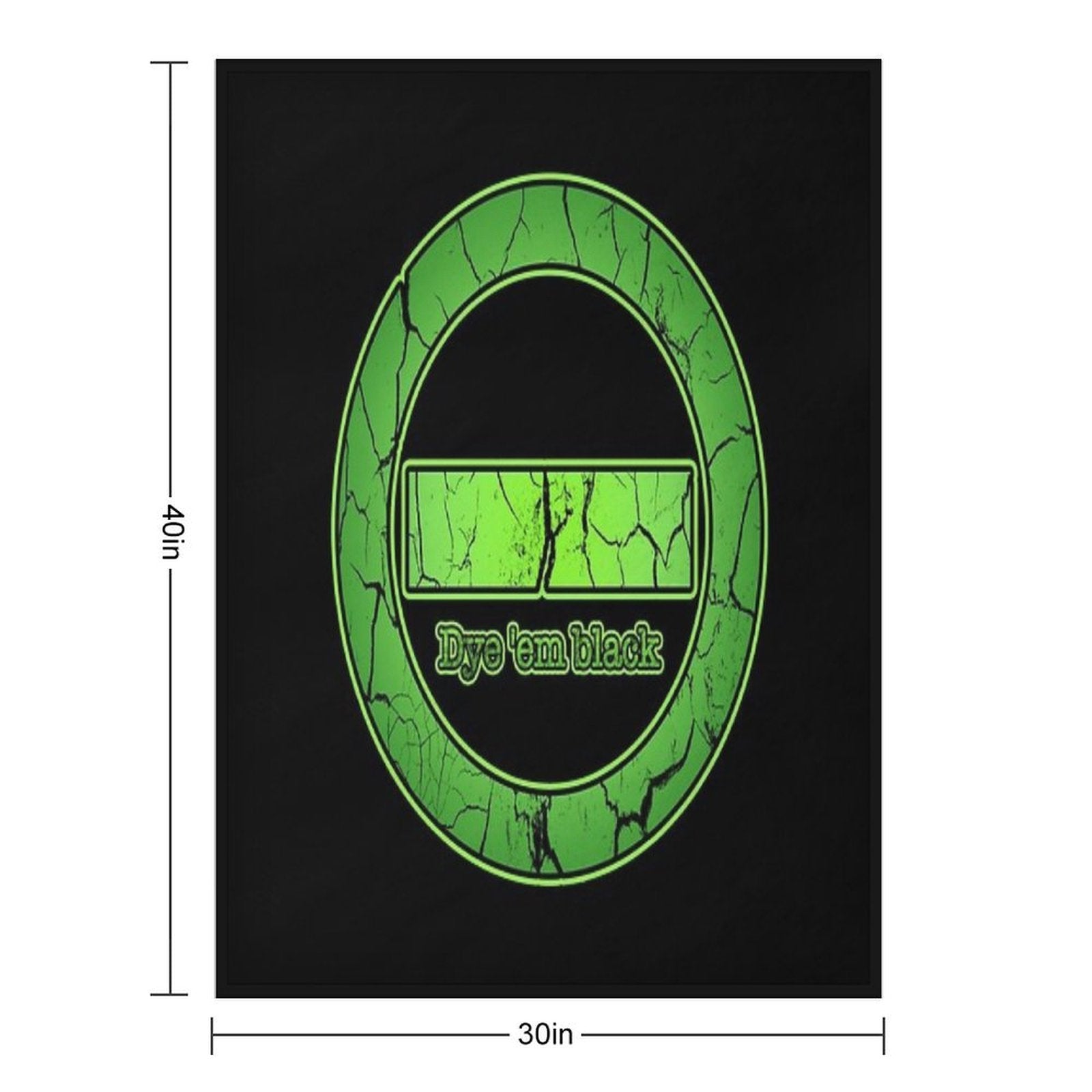 Type O Negative Black No. 1 Eco-conscious Throw Blanket