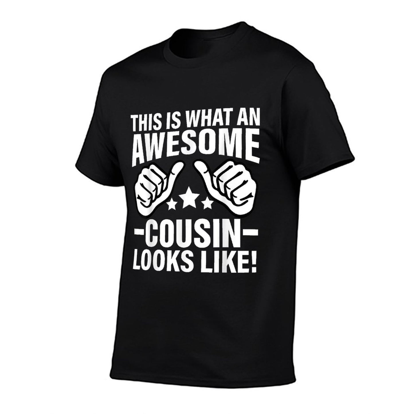 This Is What An Awesome Cousin Looks Like Cool Cousin  Heathered Texture T-Shirt
