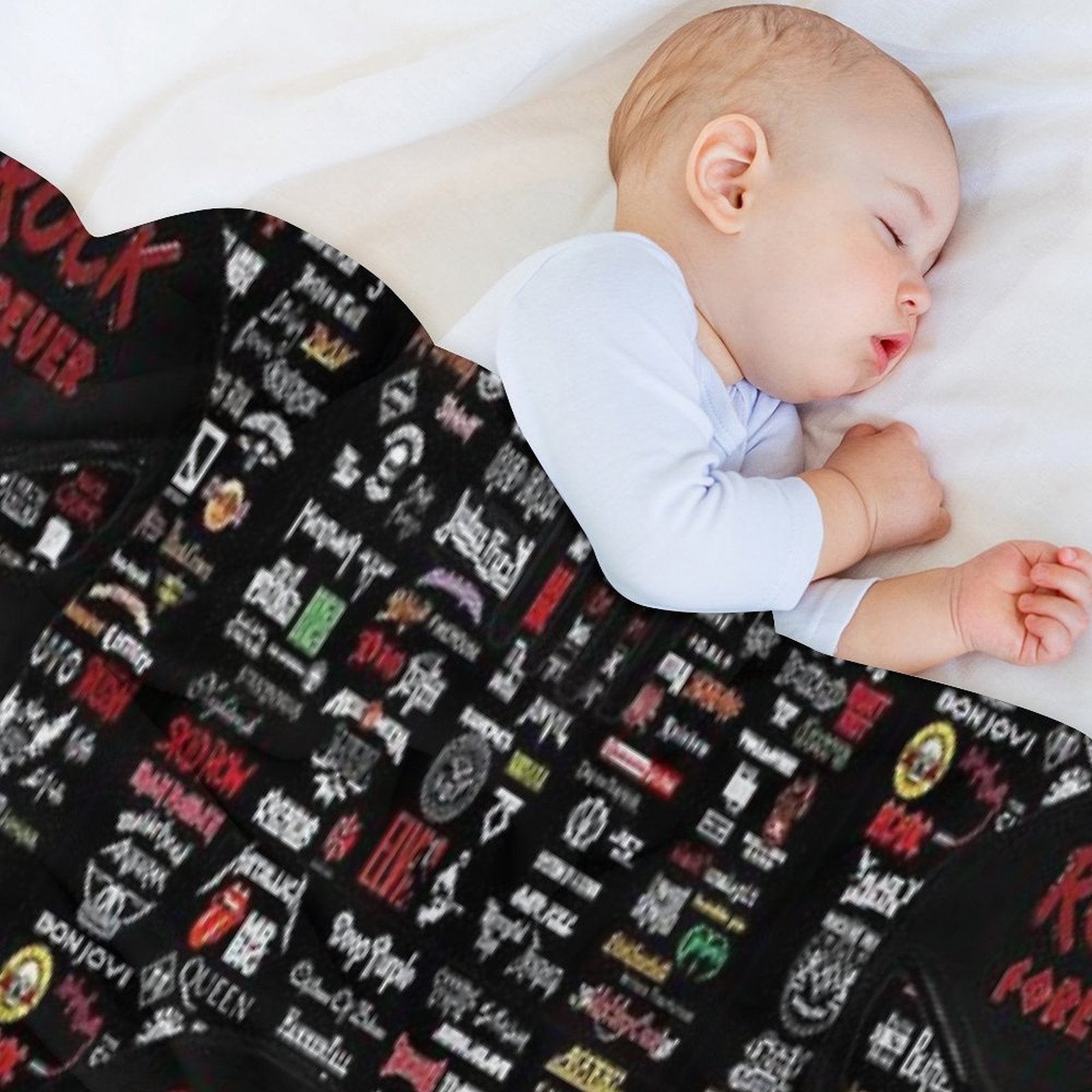 Rock Forever Quick-dry Throw Blanket