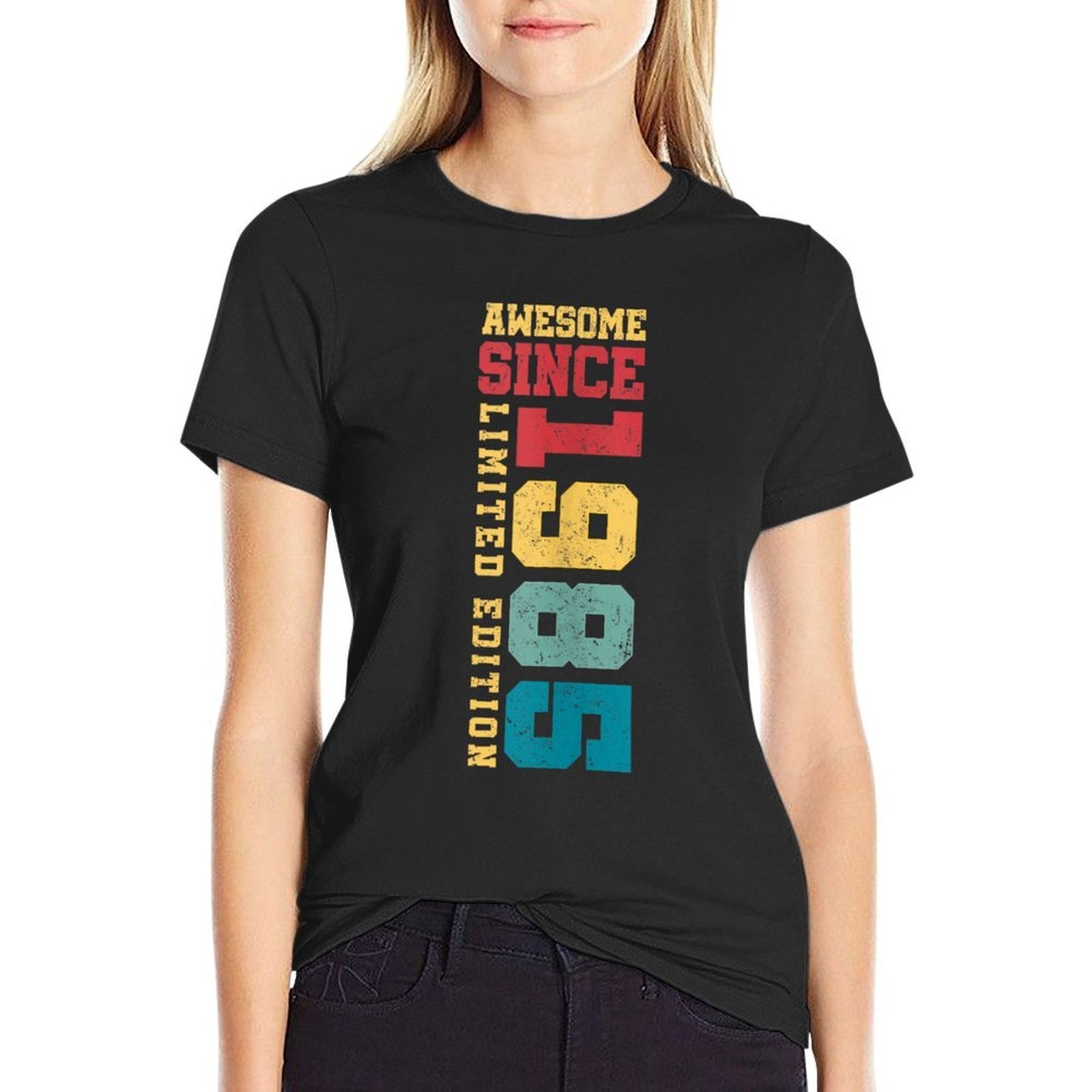Awesome Since 1985 Limited Edition Vintage 40th Birthday  High-quality Stitching T-Shirt