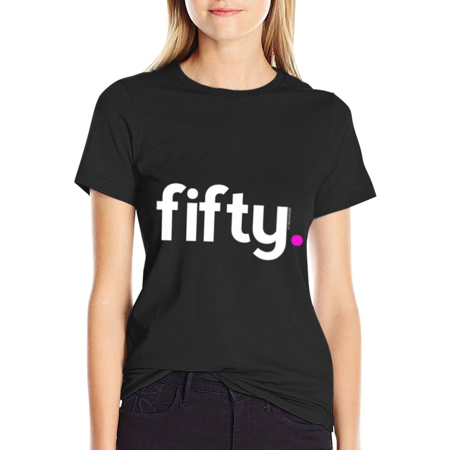 Womens 50th Birthday Gift Ideas for Her Women Fifty 50 Years Old Vintage-inspired T-Shirt