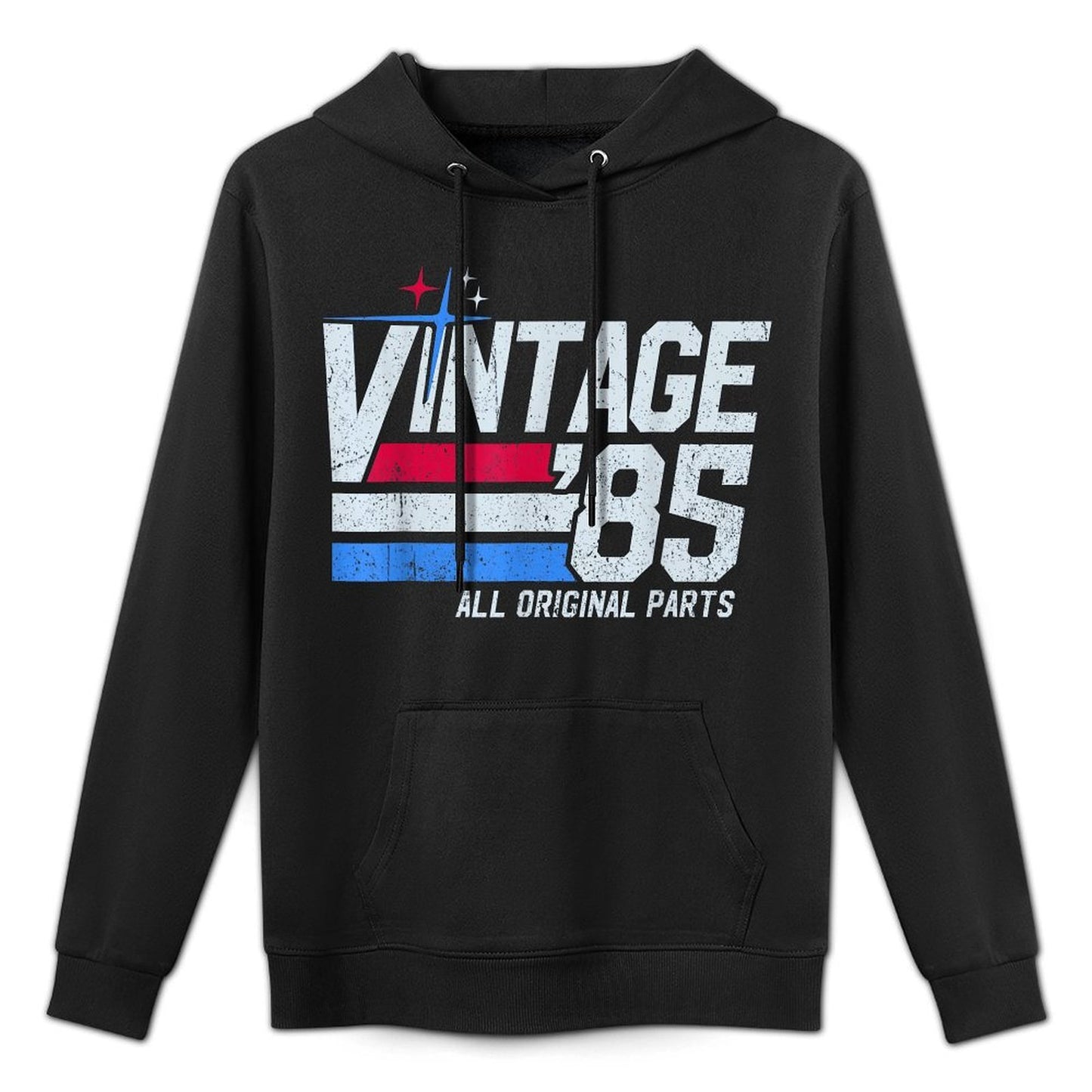 Vintage 85 Retro 40th Birthday for Men Dad USA Since 1985 Medium-Weight Fabric Hoodie