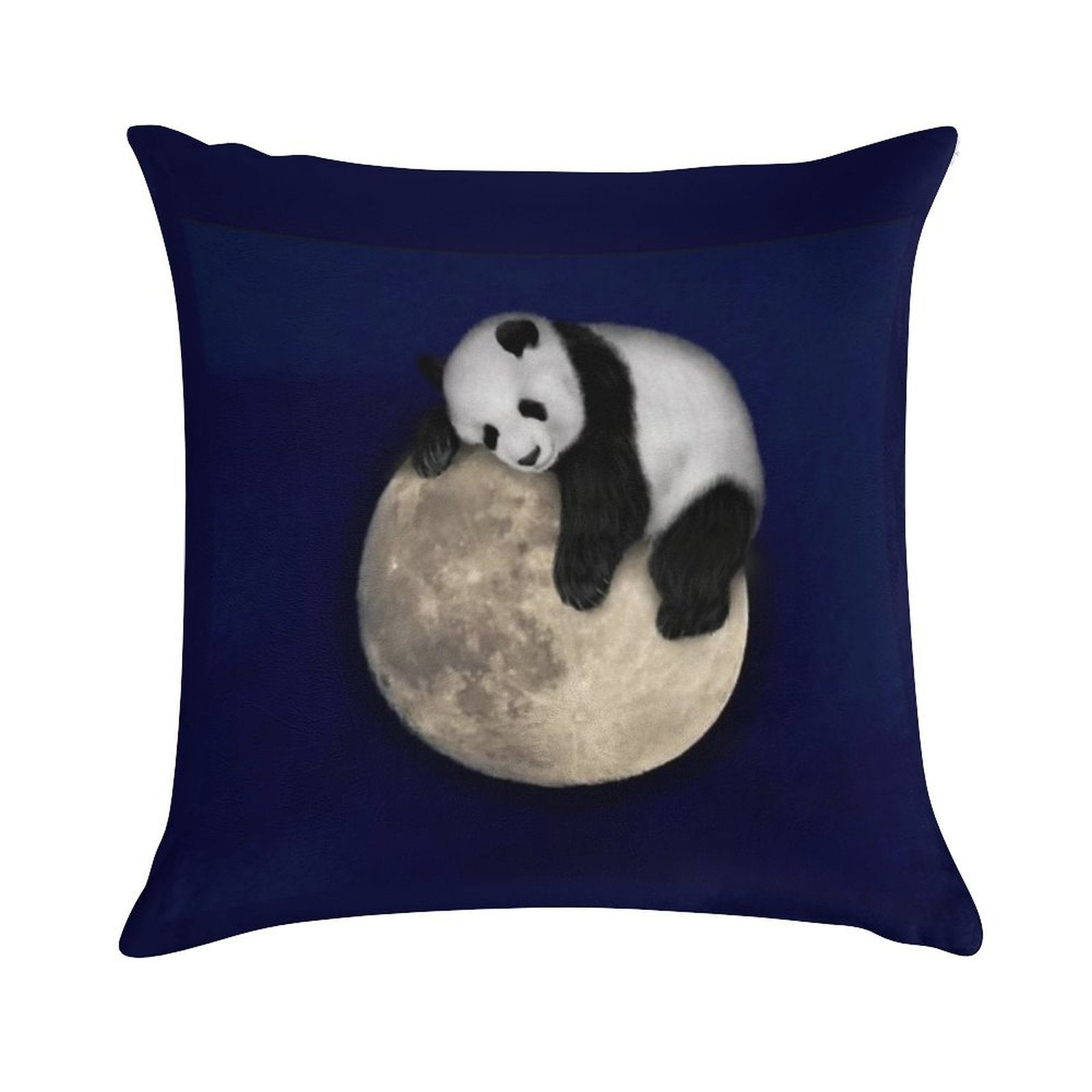 Sleeping on The Moon Soft Anti-Pilling Throw Pillow