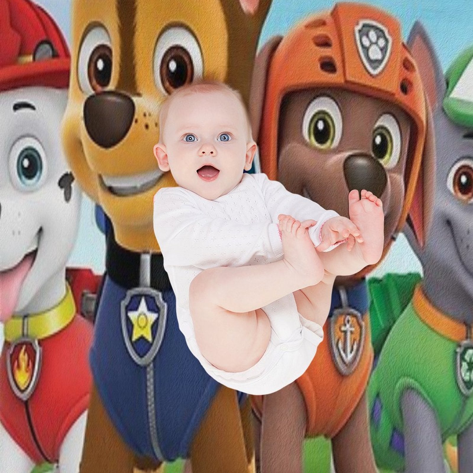 PAW PATROL Sustainable Throw Blanket