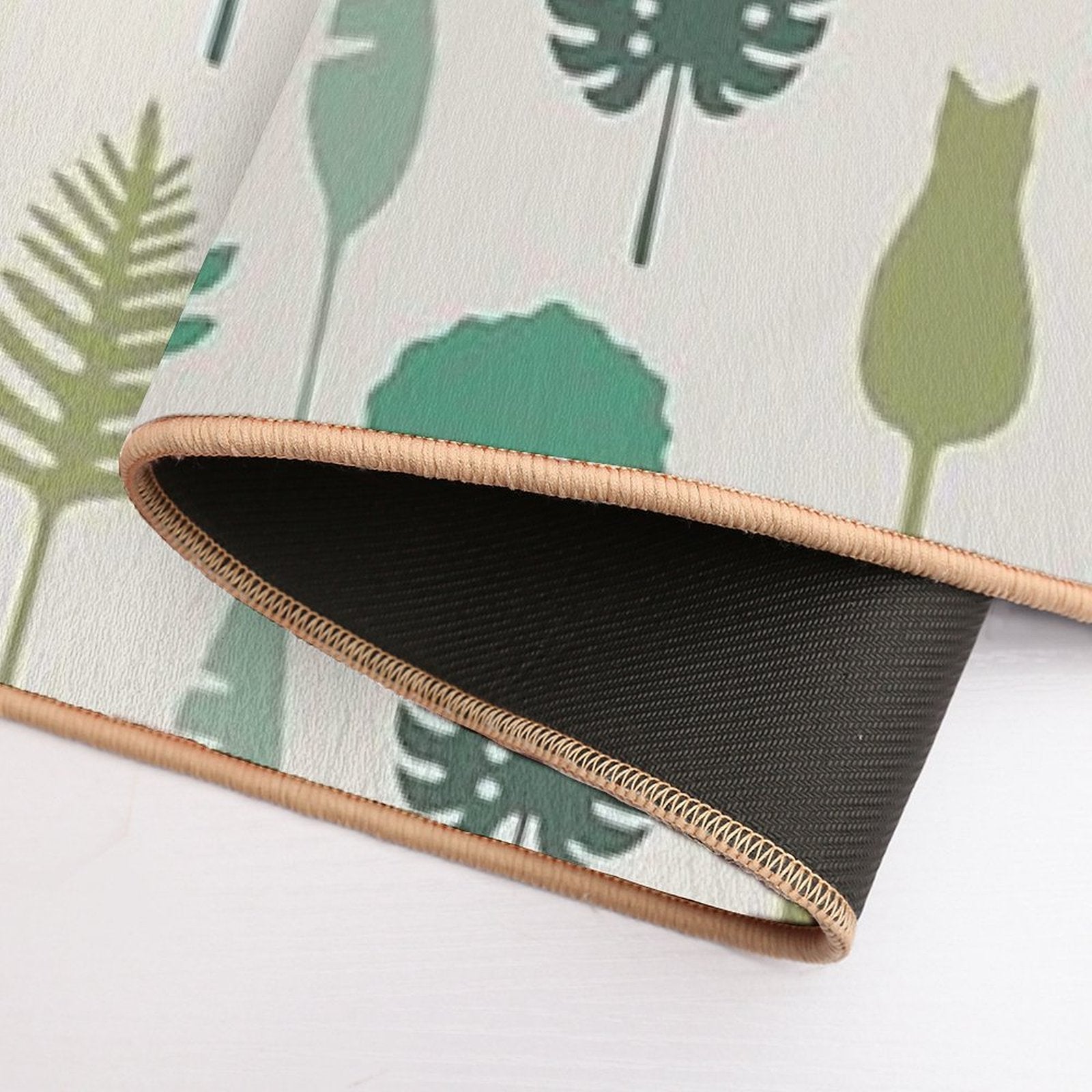 Cat And Plant 49  Eco-Friendly Bath Mat