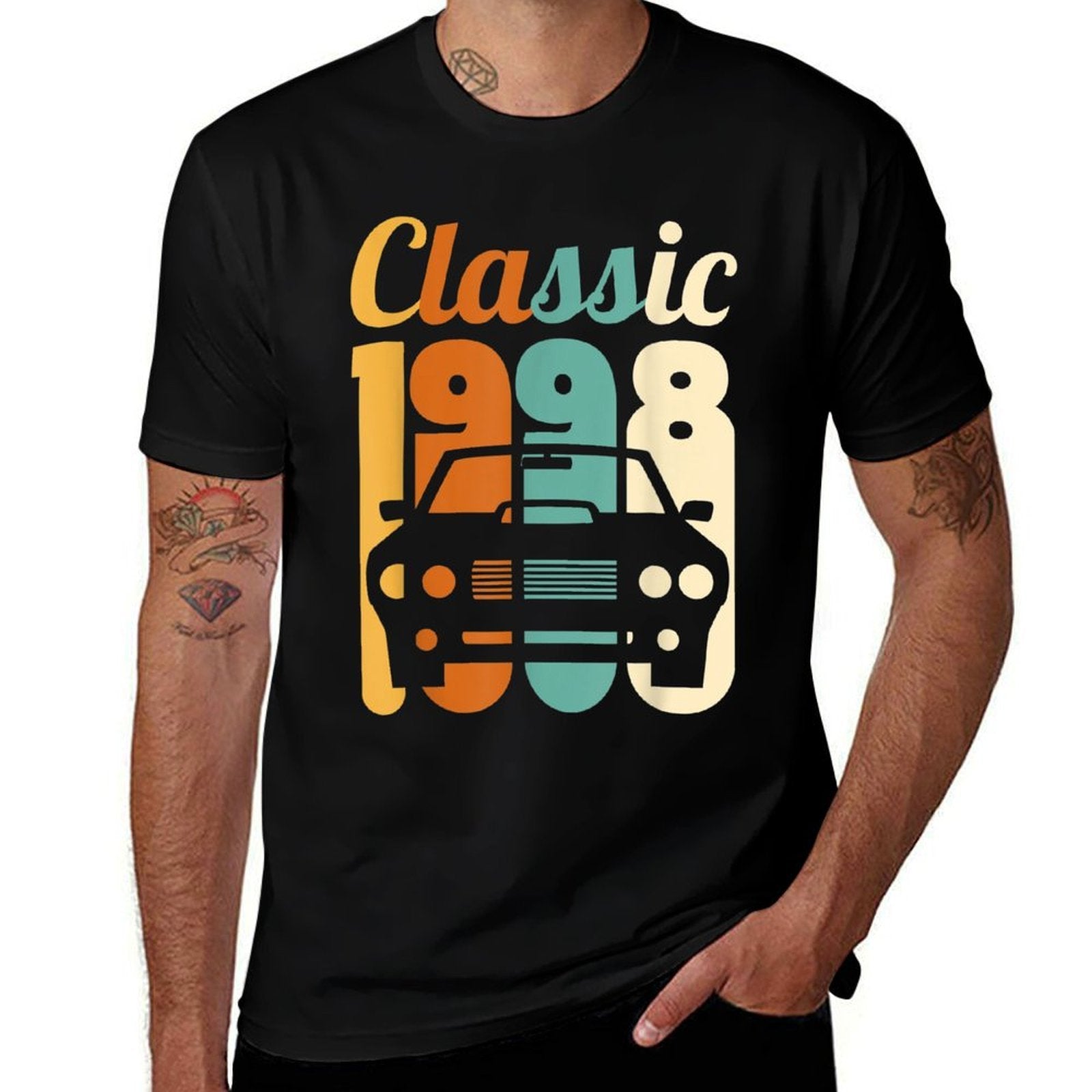 Vintage 1998 Birthday 21st Birthday Gift 21 Years Old  Graphic-printed T-Shirt