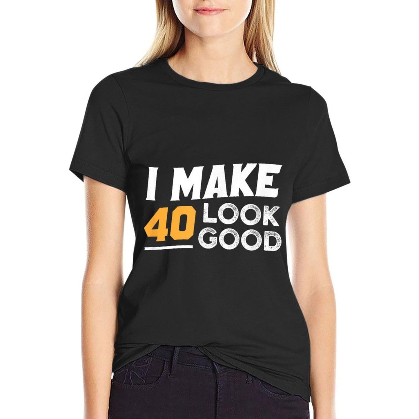 40 Year Old Birthday Gift 40th Birthday  Trendy Pattern T-Shirt