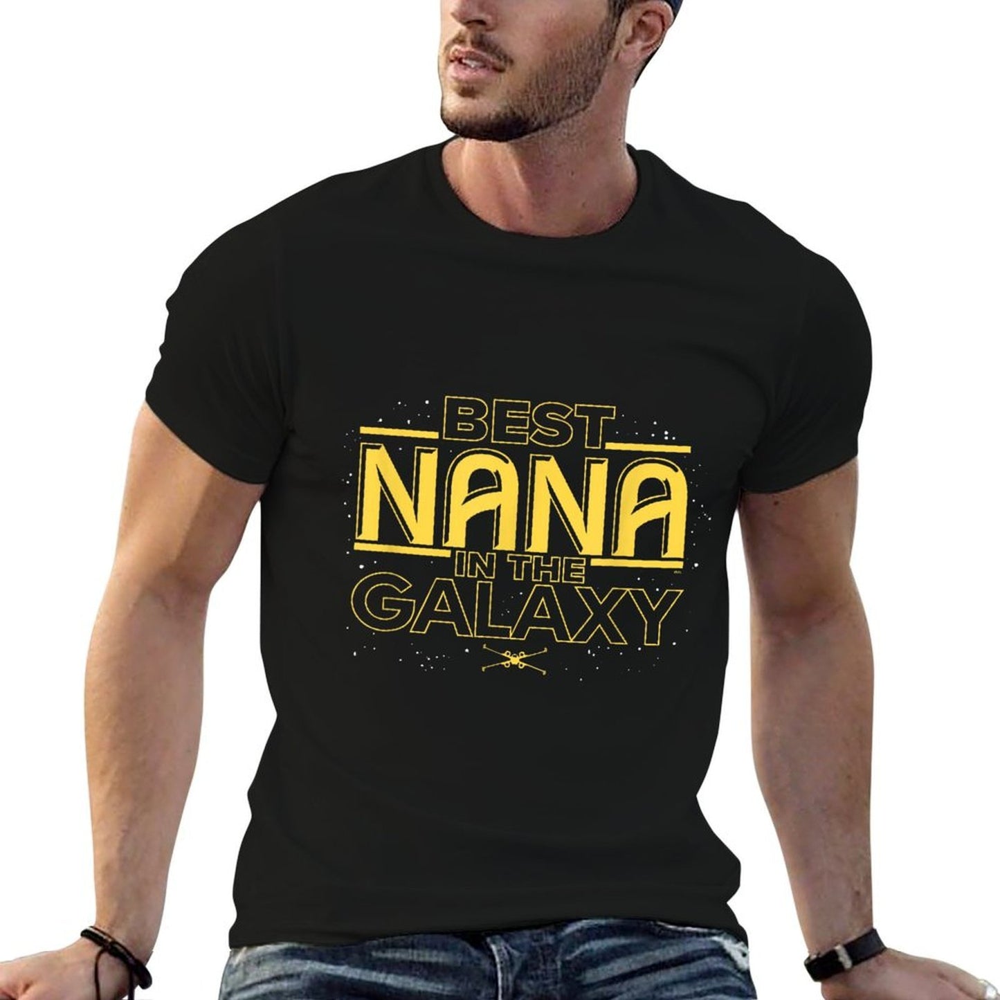 Star Wars Best Nana in The Galaxy Birthday Mother’s Day Breathable T-Shirt