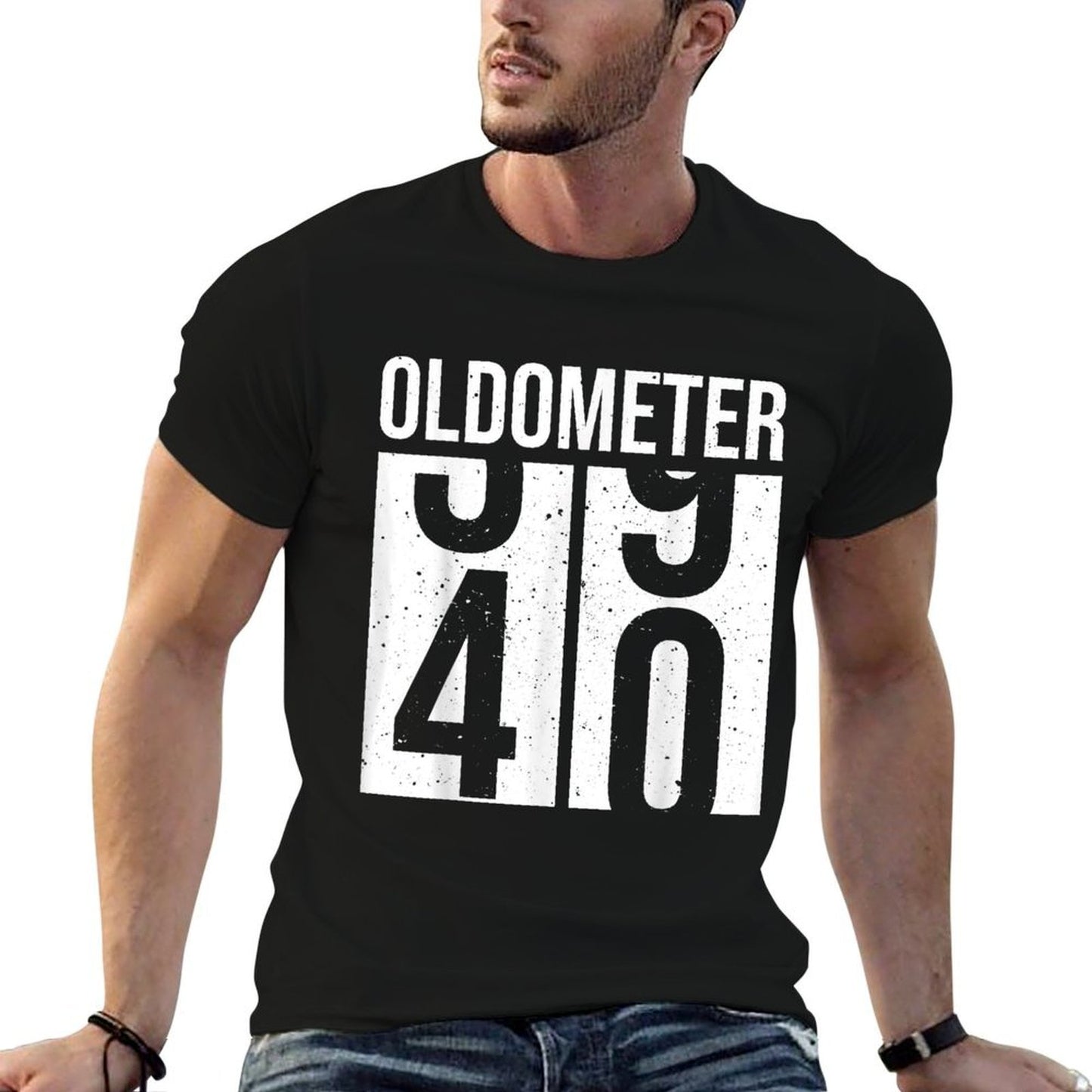 1981 1982 Birthday Men Male Him Fun 40 Funny 40th Birthday Wrinkle-resistant T-Shirt