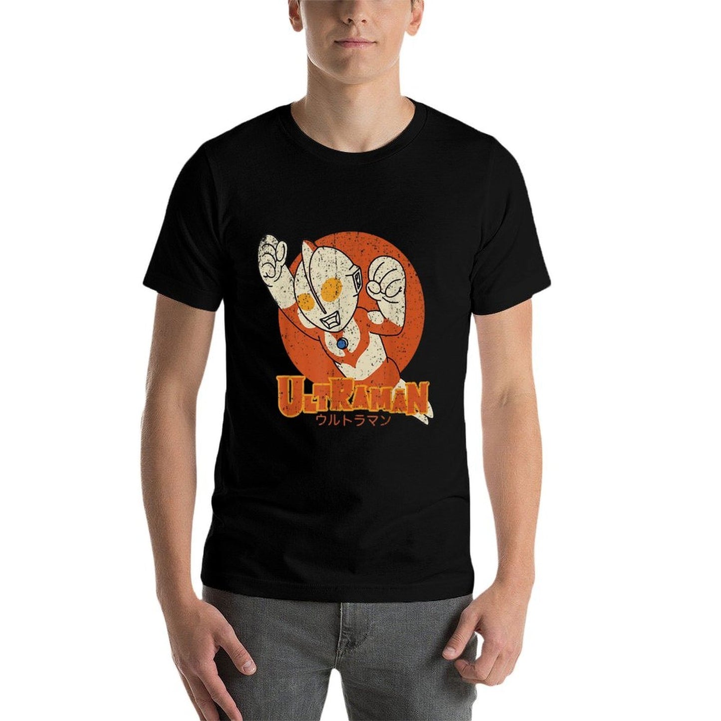 Vintage Kawaii Ultraman Cotton T-Shirt