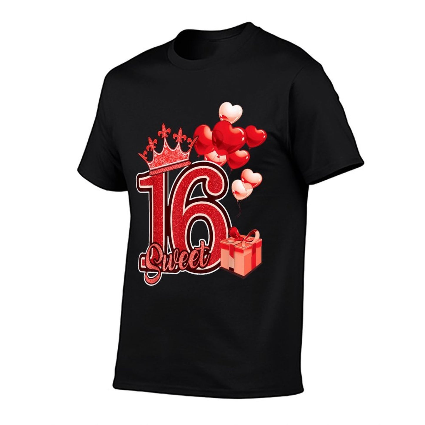 Sweet Sixteen Red 16 Year Birthday Durable T-Shirt