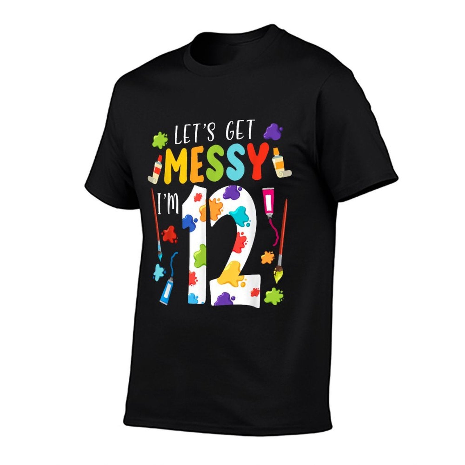 Art Painting 12th Birthday Artist 12 Years Old Party Theme  Affordable Price T-Shirt