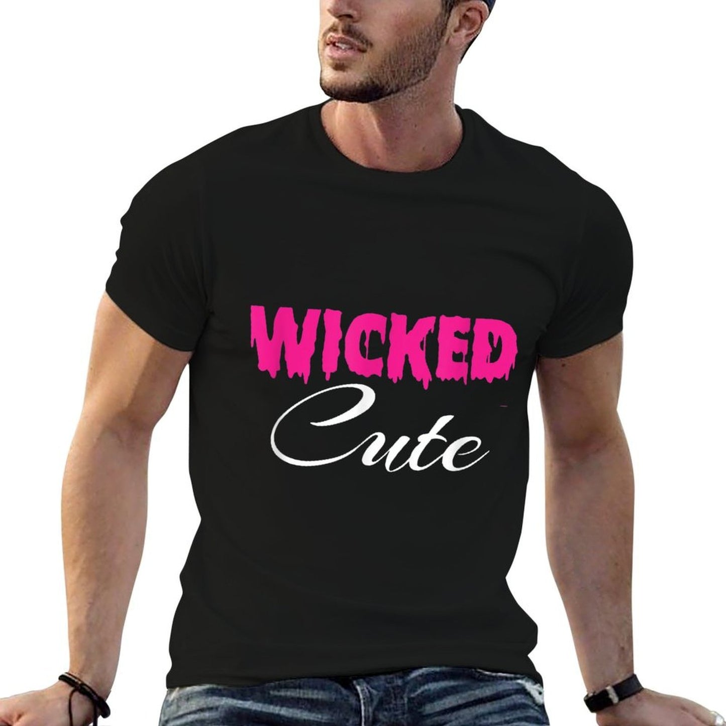 Wicked Cute Fun Summer-ready Fabric T-Shirt
