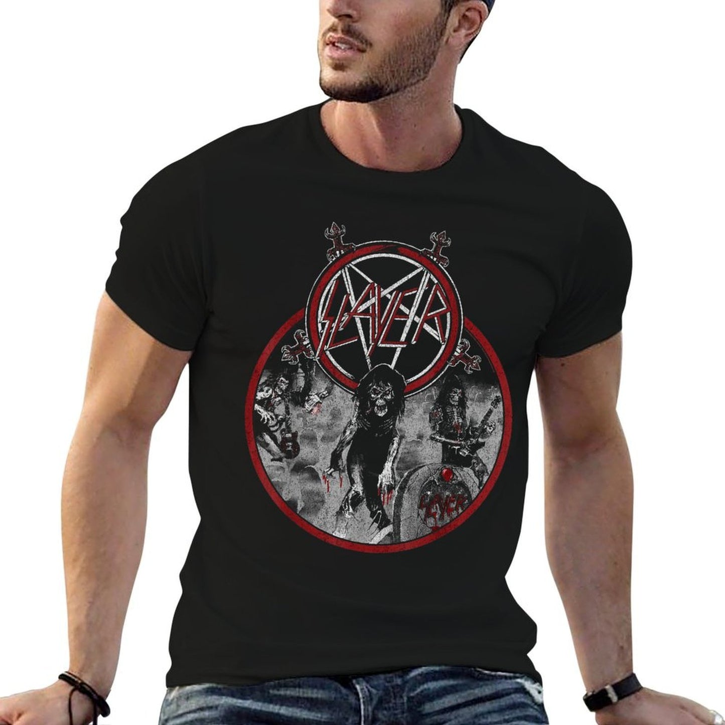 Slayer - Live Undead  Quick-drying T-Shirt