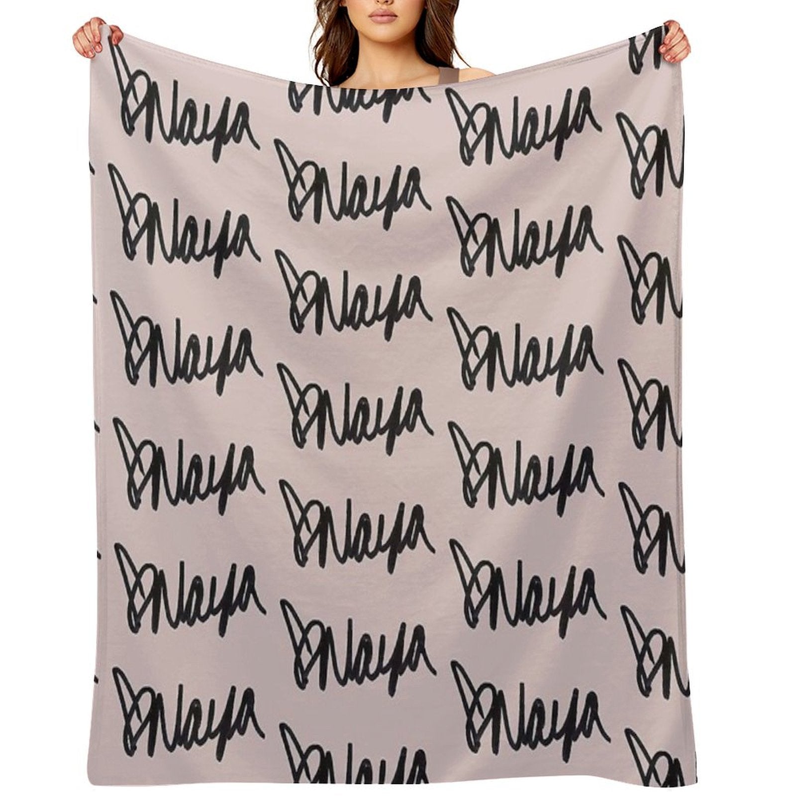 Naya Rivera Autograph Machine-washable Throw Blanket