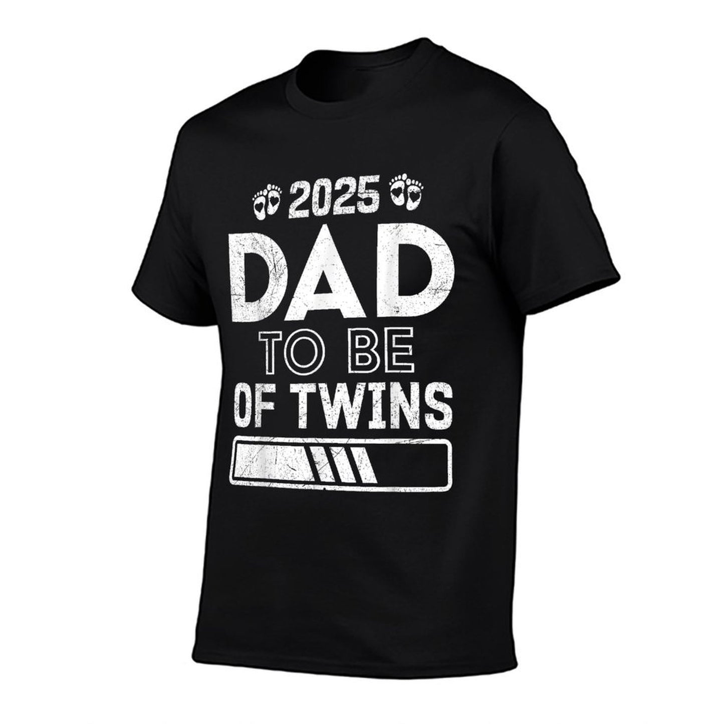 2025 DAD TO BE OF TWINS Funny Soon to Be Twin Dad Affordable Price T-Shirt