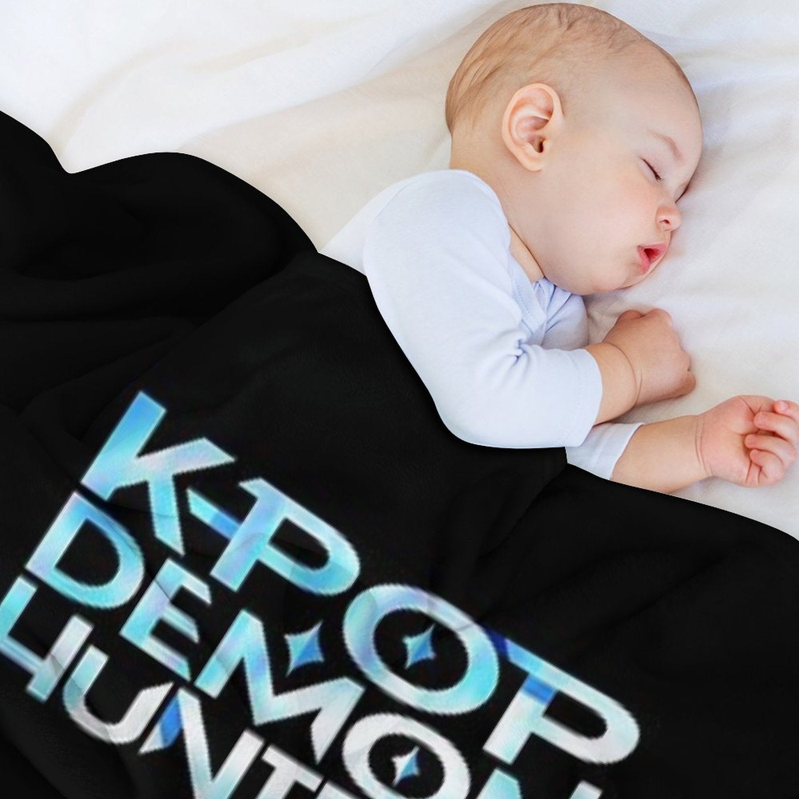 KPOP Demon Hunters Easy Care Throw Blanket