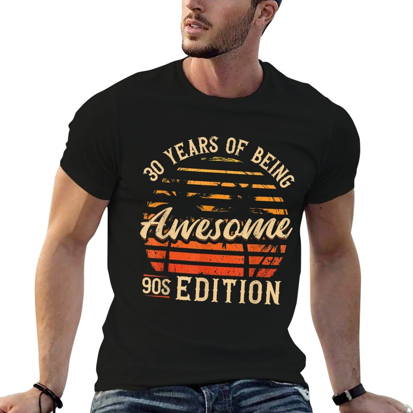 30 Years of Being Awesome 90s Edition 30th Birthday  Quick-drying T-Shirt