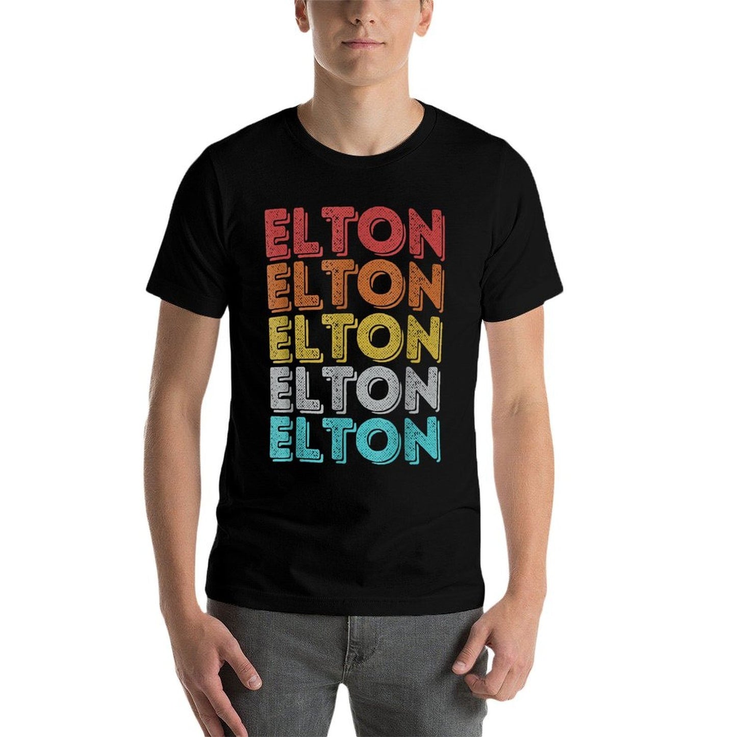 Vintage Retro Elton Vintage-inspired T-Shirt