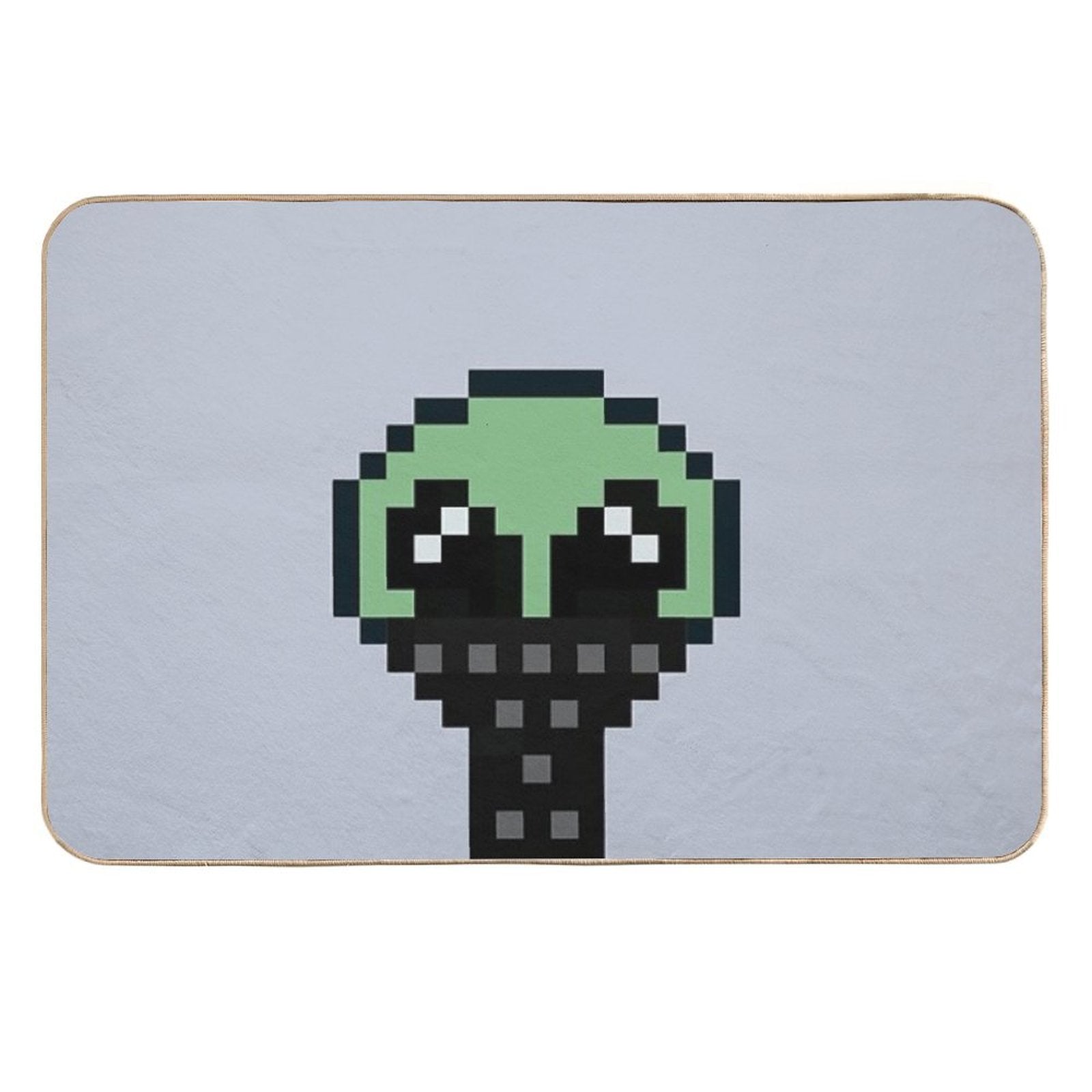 8bit Alien 00020 Bandana Blaster  Dirt-Trapping Bath Mat