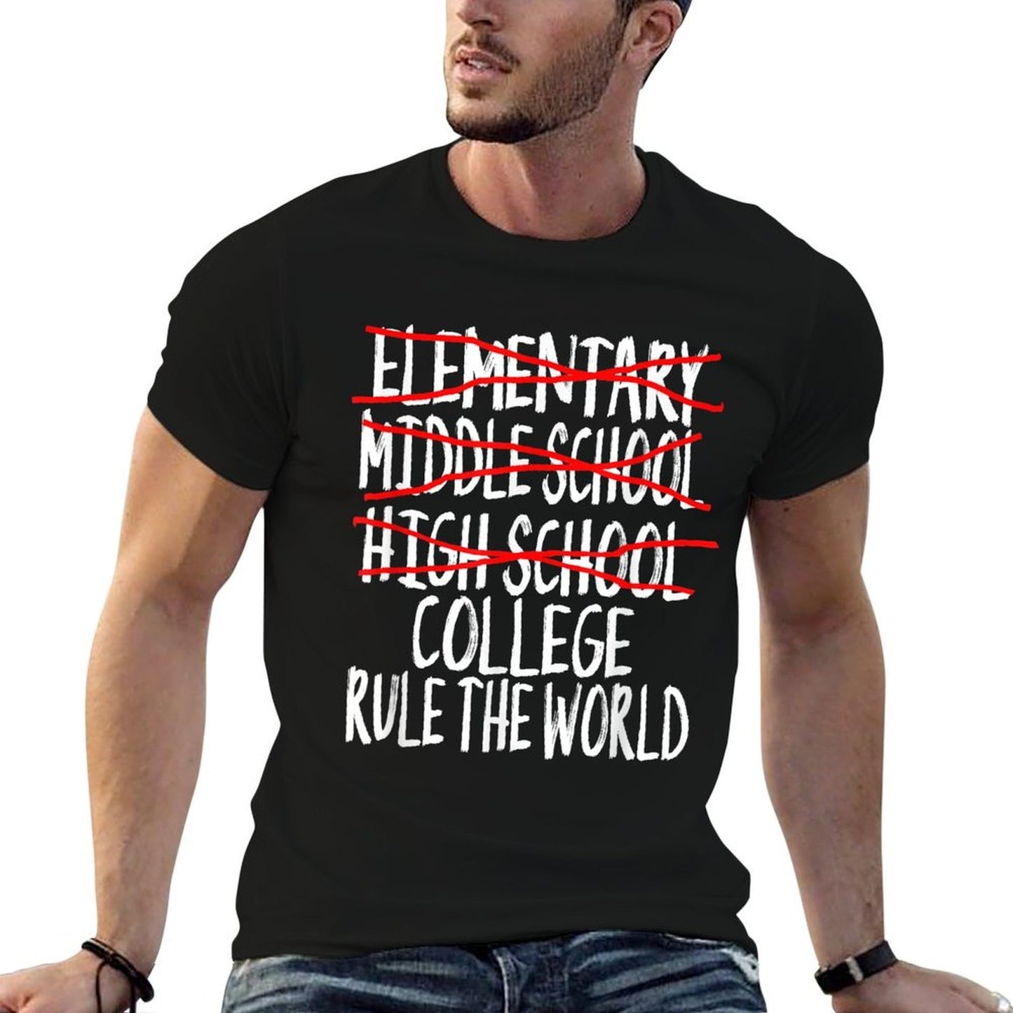 2025 High School Graduation - Funny High School Graduate Odor-resistant T-Shirt
