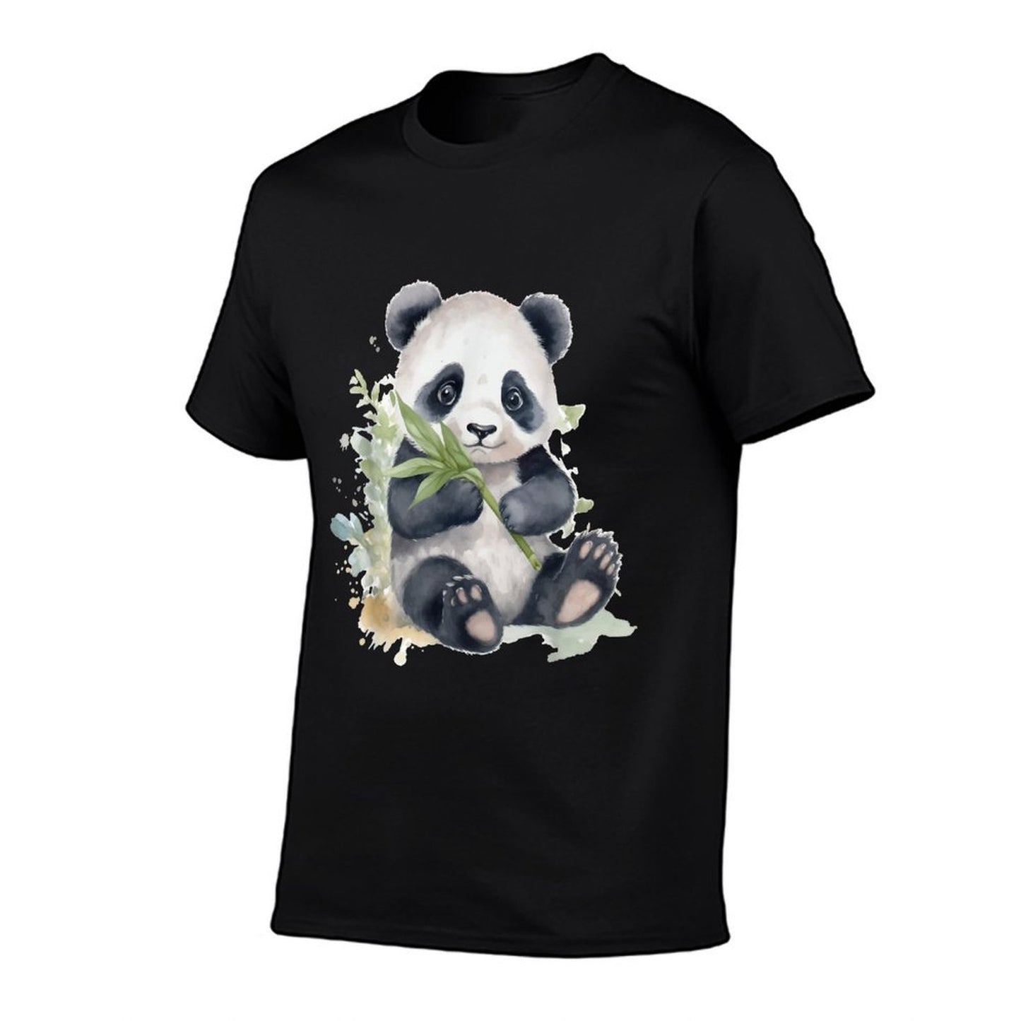 Watercolor Panda Comfortable T-Shirt