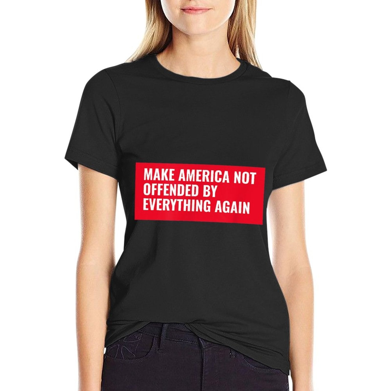 American 4th of July Patriot GOP Right Wing Conservative  Tagless Design T-Shirt