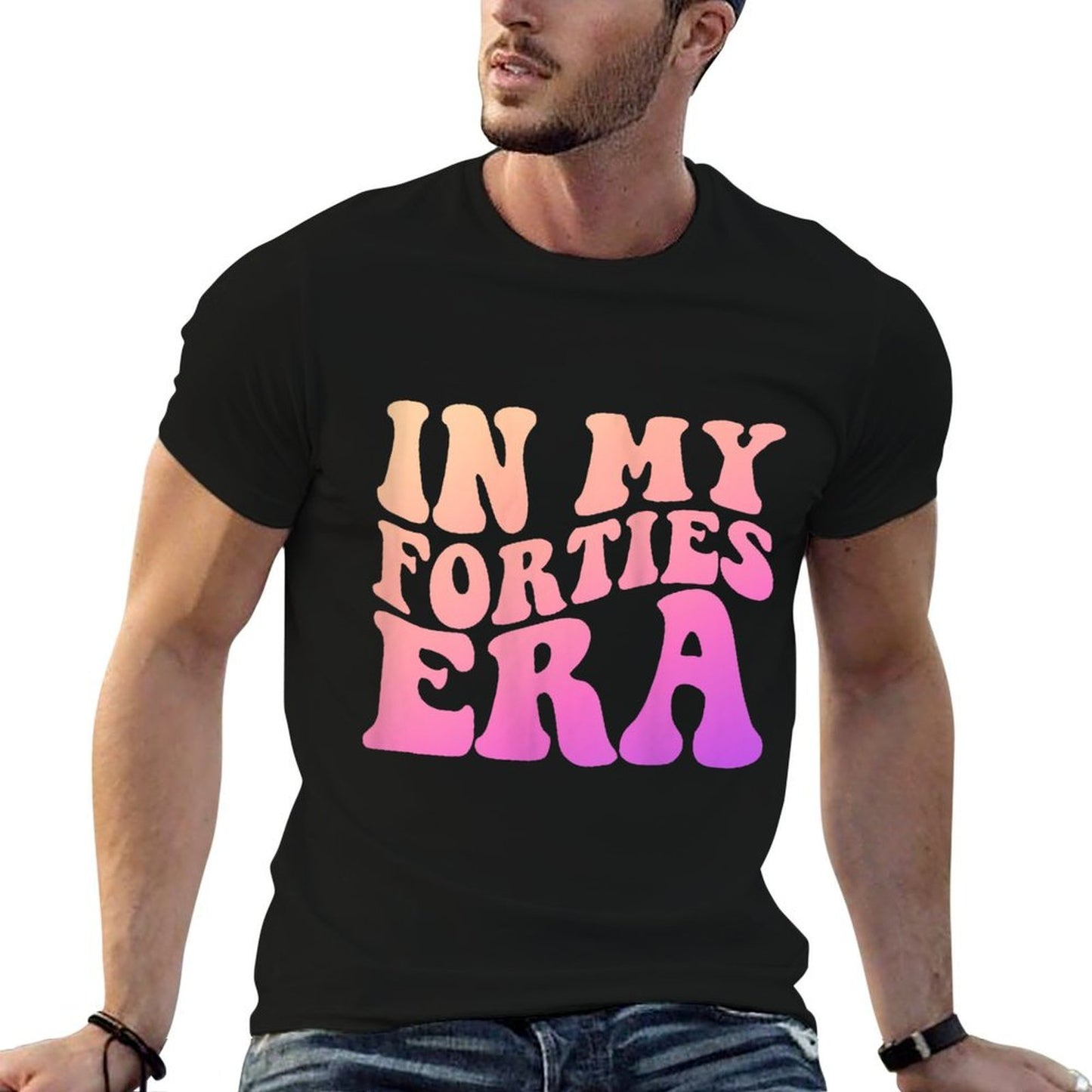 Womens 40th Birthday 40 Years Old Women 1985 In My Forties Era Oversized Silhouette T-Shirt