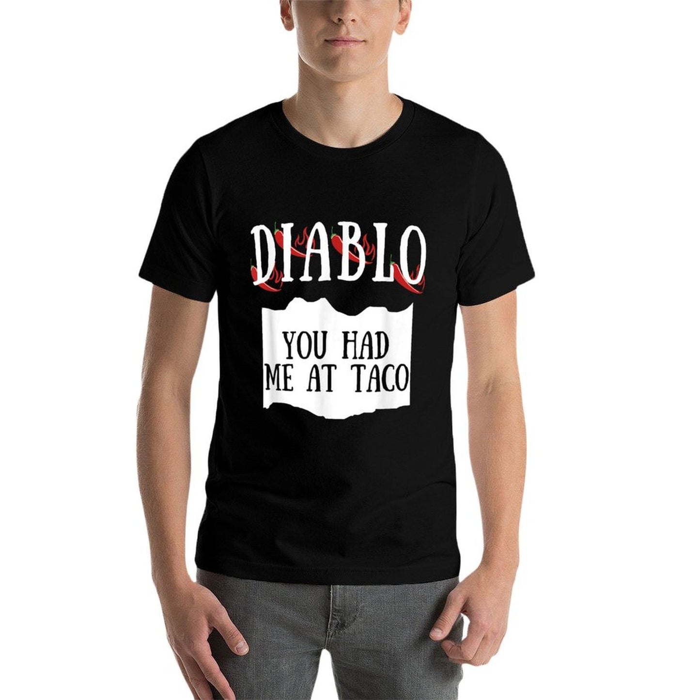 You Had Me At Taco Diablo Hot Sauce Group Costume Moisture-wicking T-Shirt