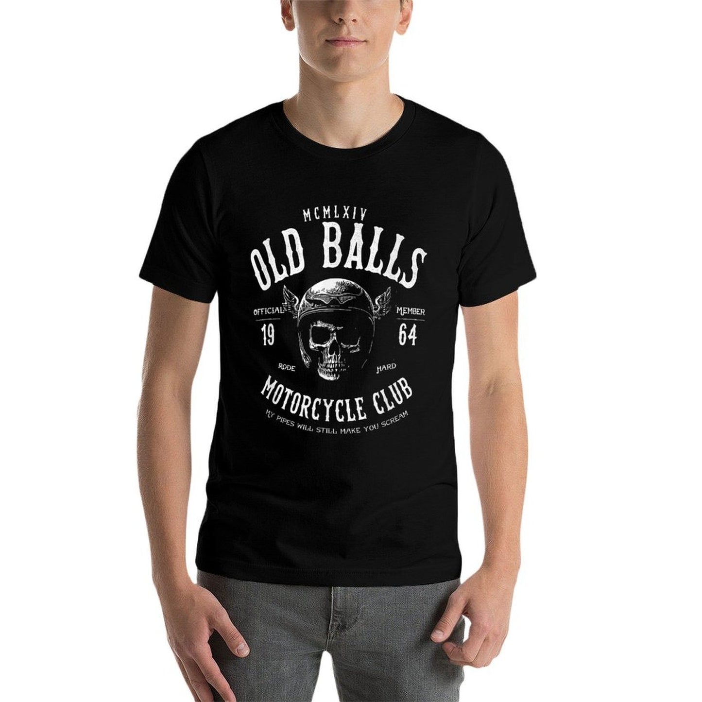 Vintage Motorcycle Birthday for 1964 Men's 60th Birthday Moisture-wicking T-Shirt