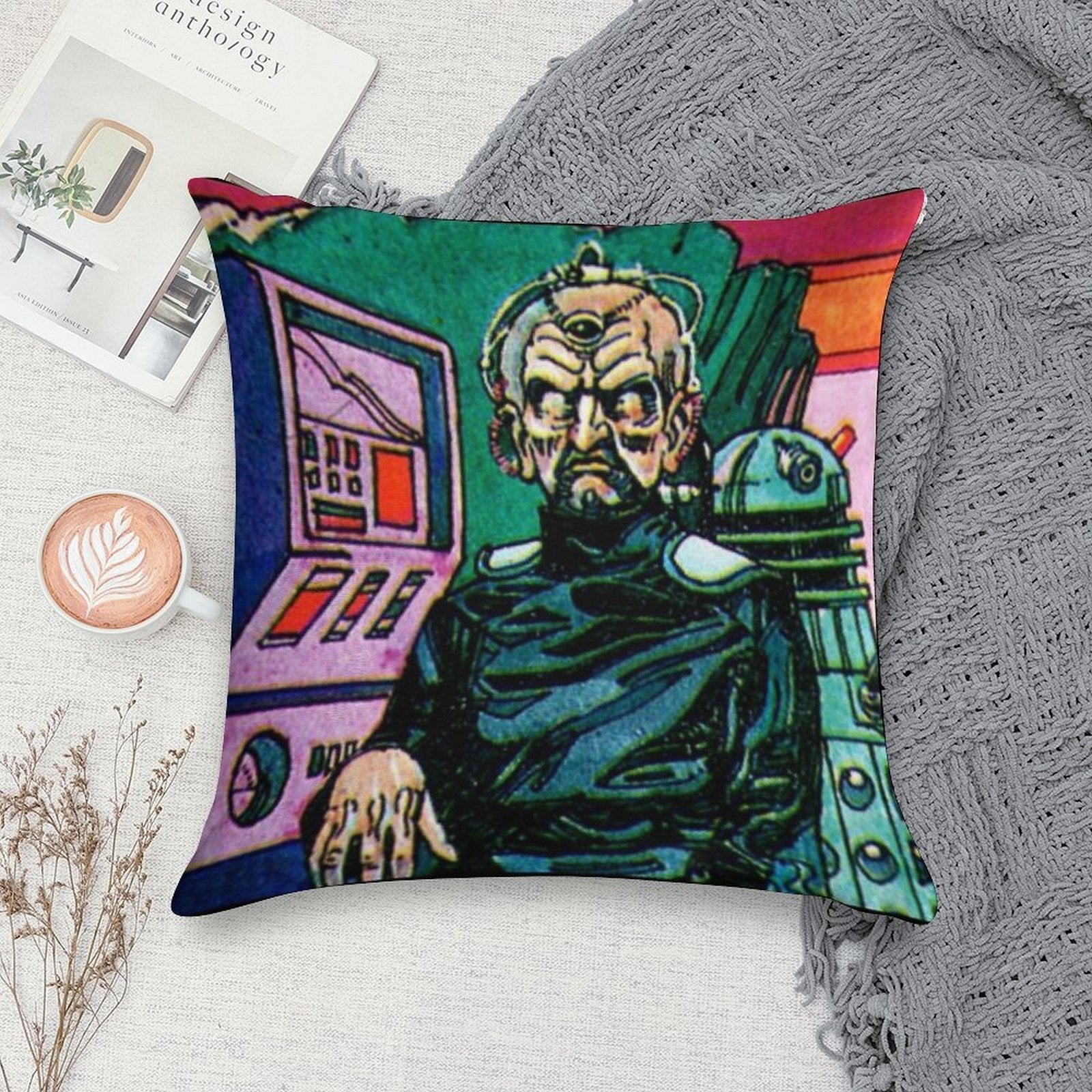 DAVROS Soft Easy Maintenance Throw Pillow