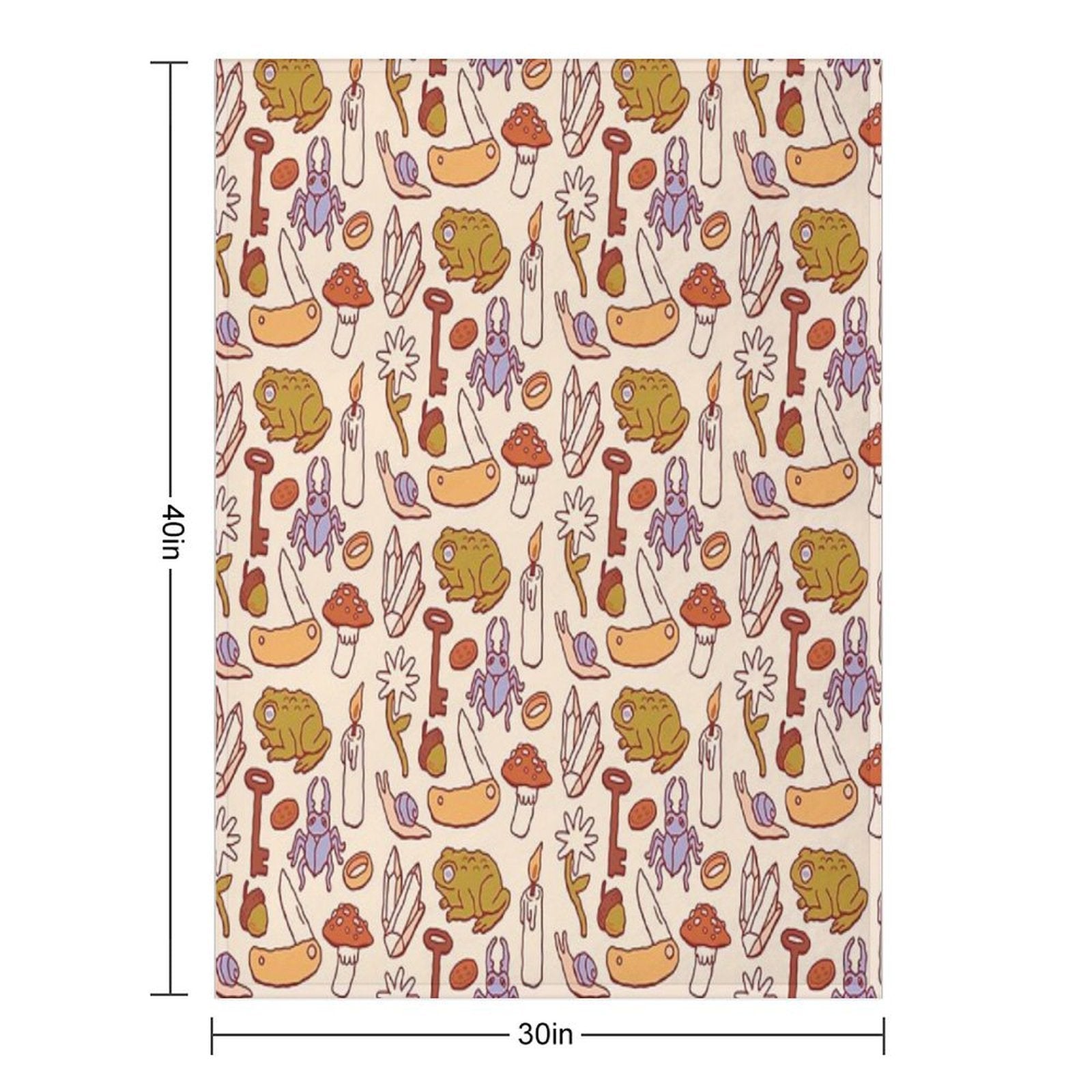 Trinkets & Treasures Lightweight Throw Blanket