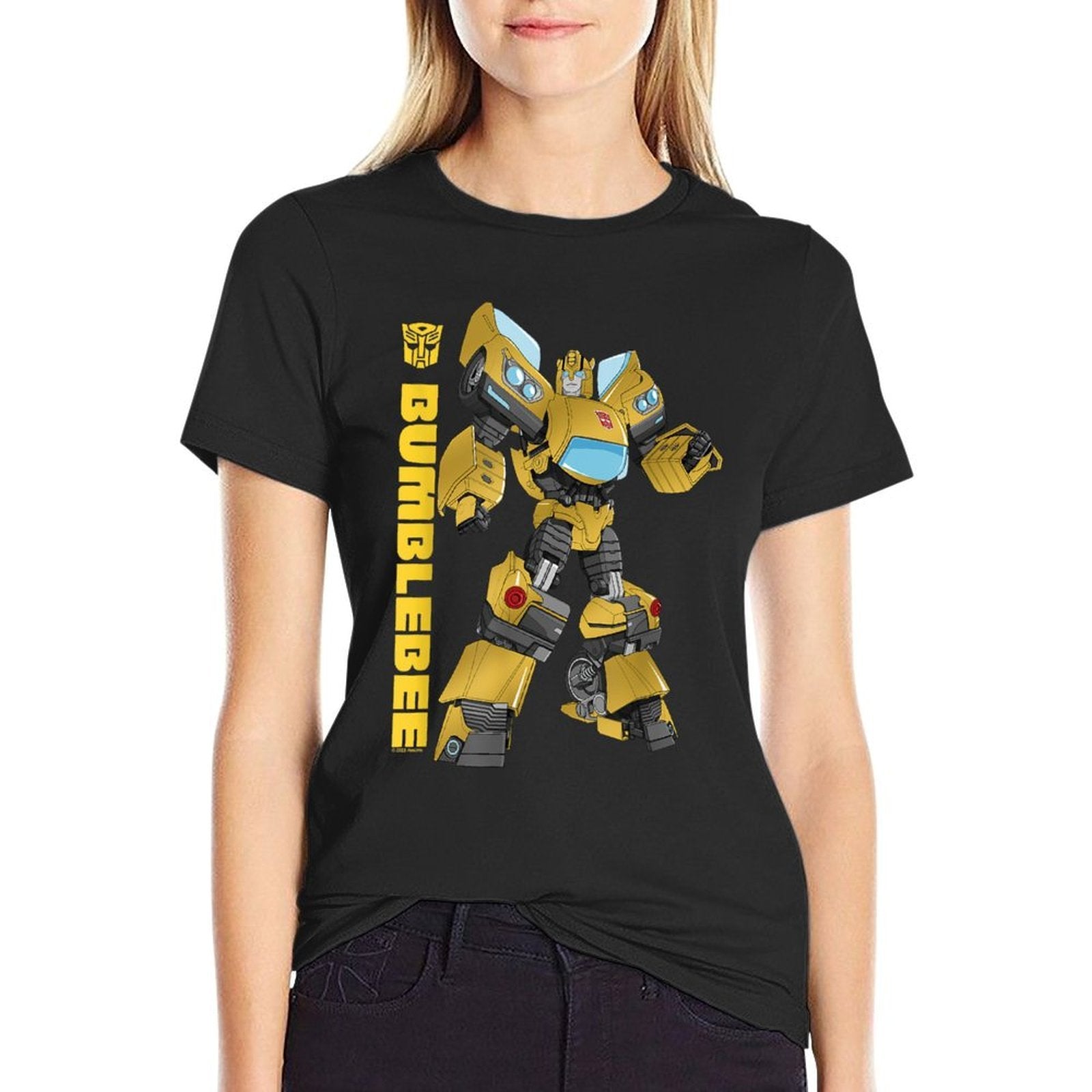 Transformers Bumblebee Autobots Epic Pose Portrait  Quick-drying T-Shirt