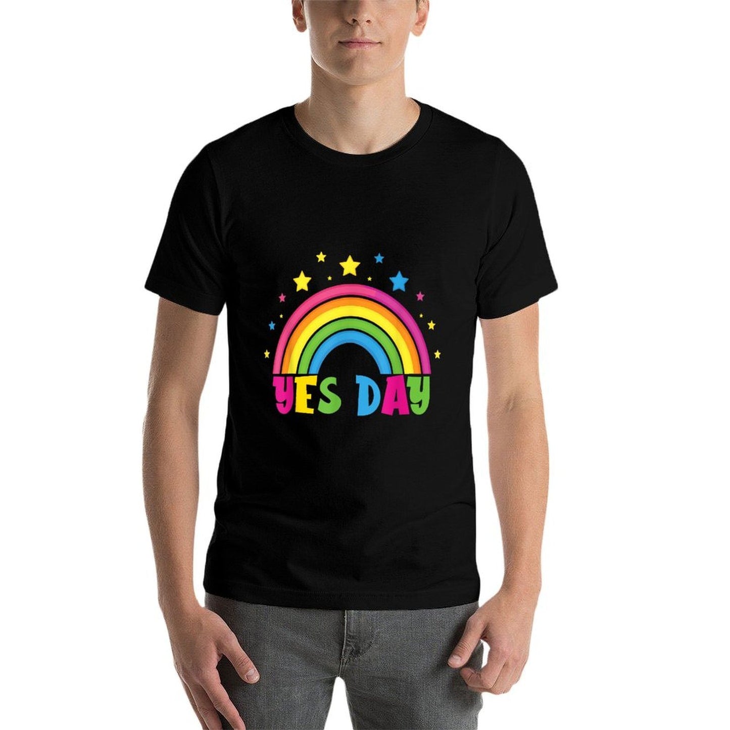 Yes Day Oversized Silhouette T-Shirt