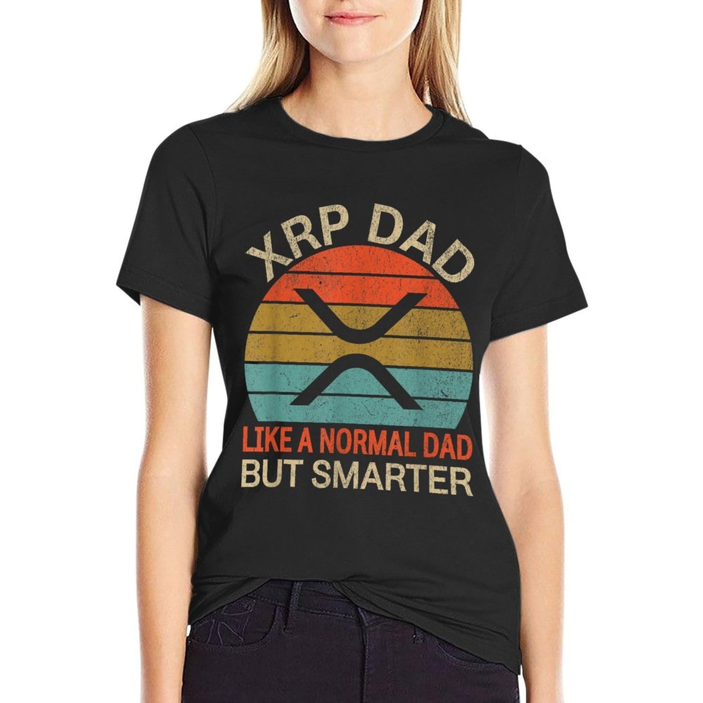 XRP Dad Crypto Merchandise Definition Durable T-Shirt