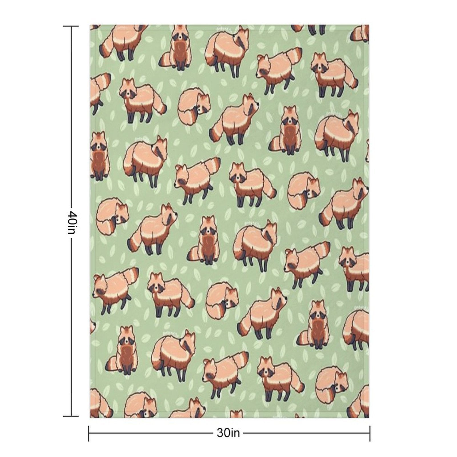 Tanuki Versatility Throw Blanket