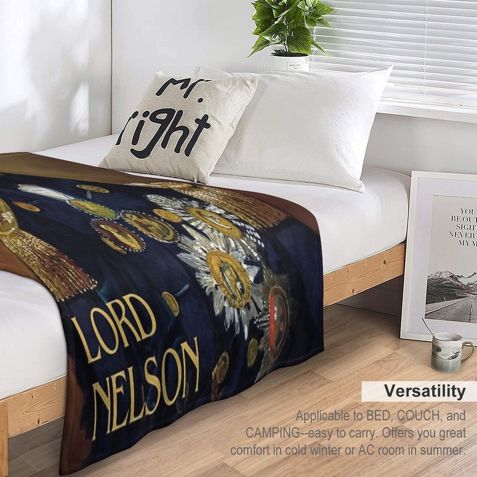 Lord Nelson Lightweight Throw Blanket